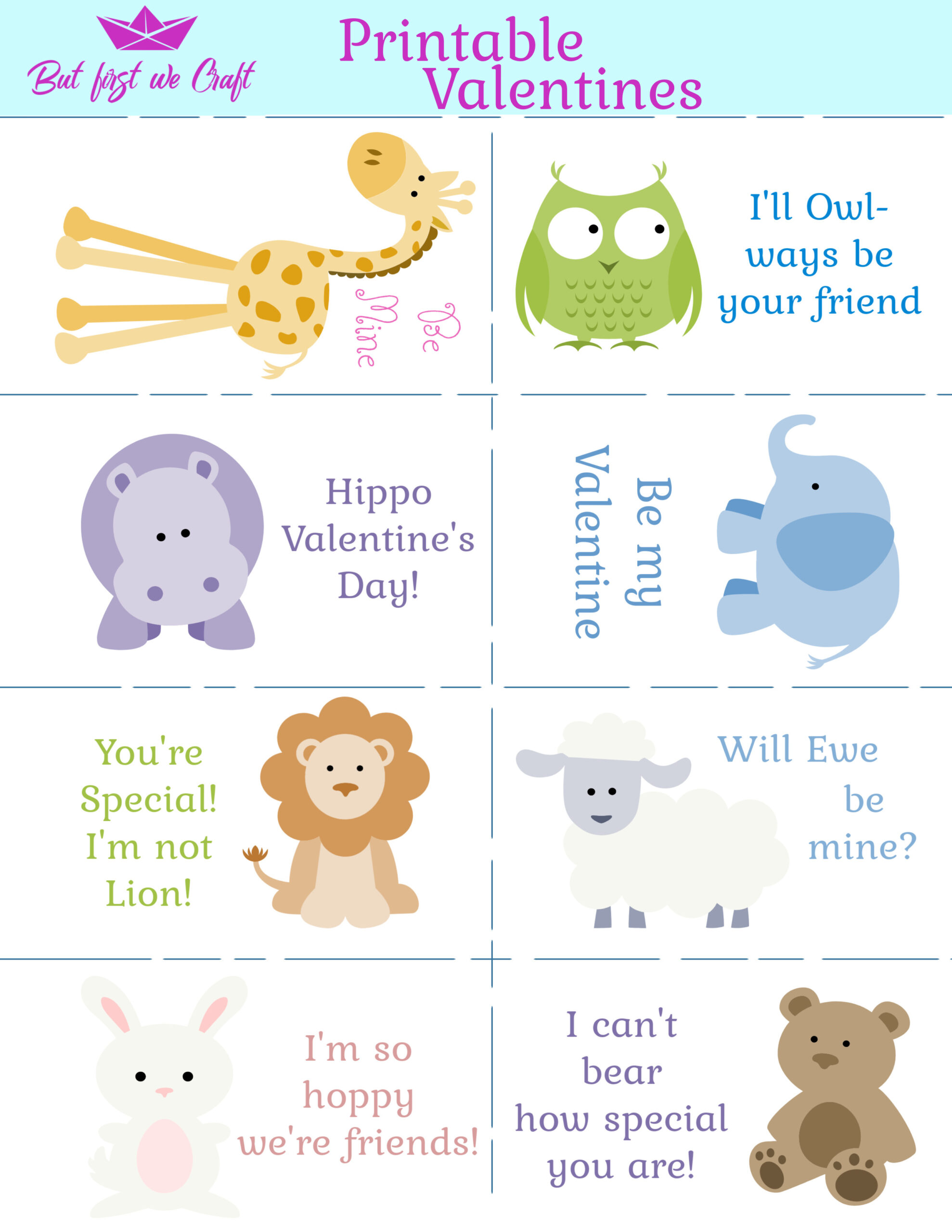 New Free Printable Valentine'S Day Cards For Kids – But First We Craft for Free Printable Valentine Cards For Preschoolers
