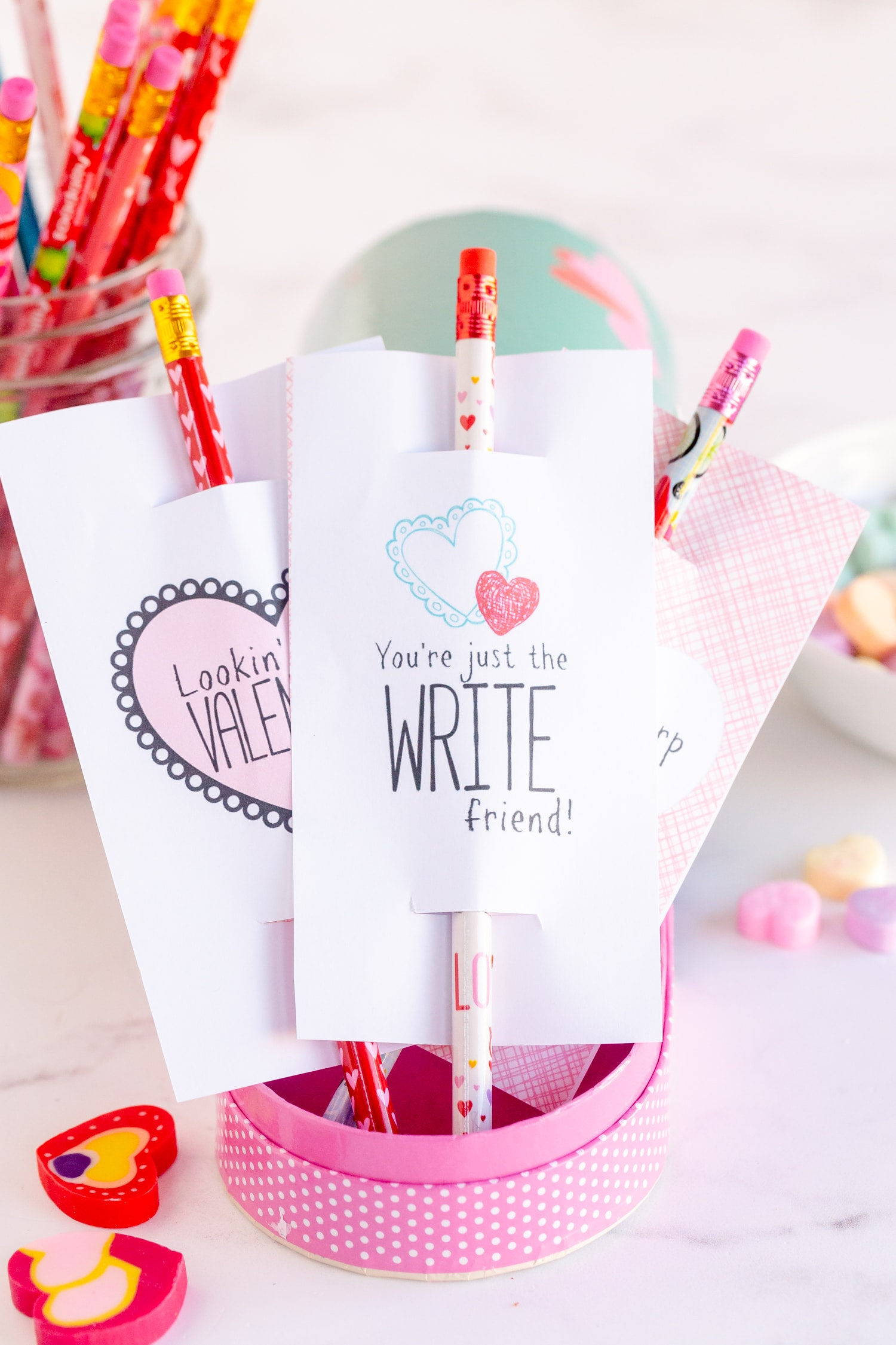 Pencil Valentine: Free Printable - Made To Be A Momma in Pen Valentine Printable Free