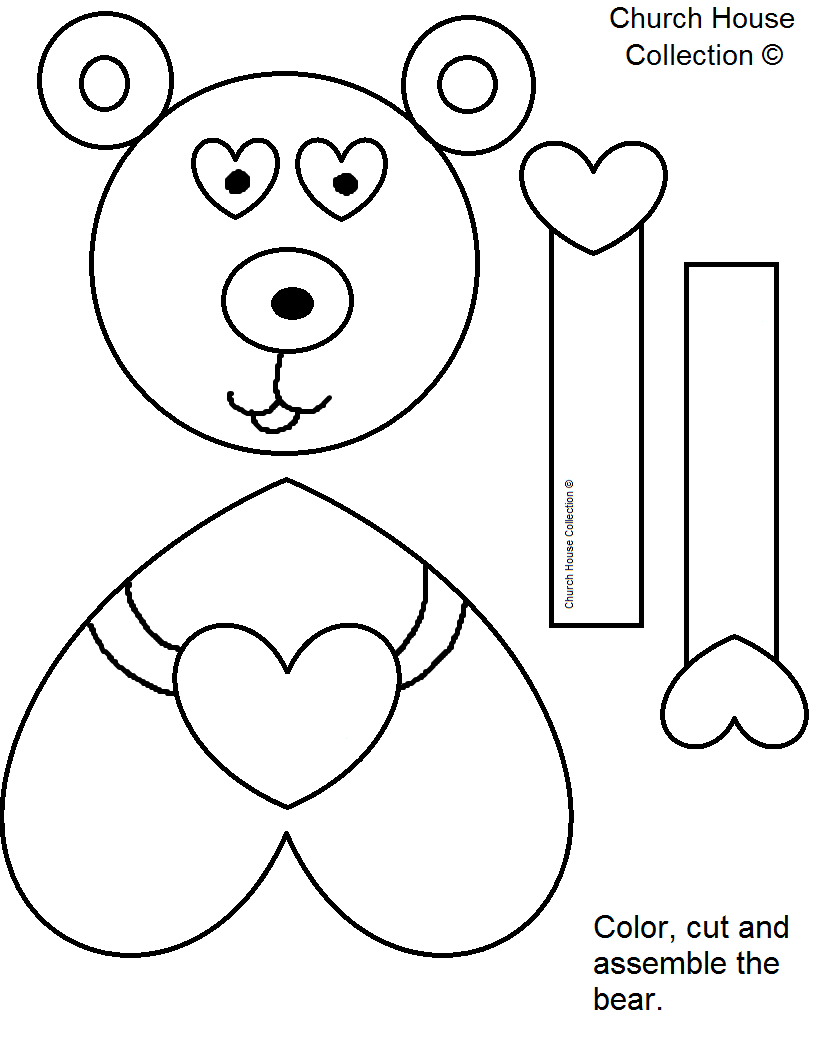 Prek Printable Valentines Day Art Projects Free Printable inside Printable Cut Out Valentine'S Day Crafts