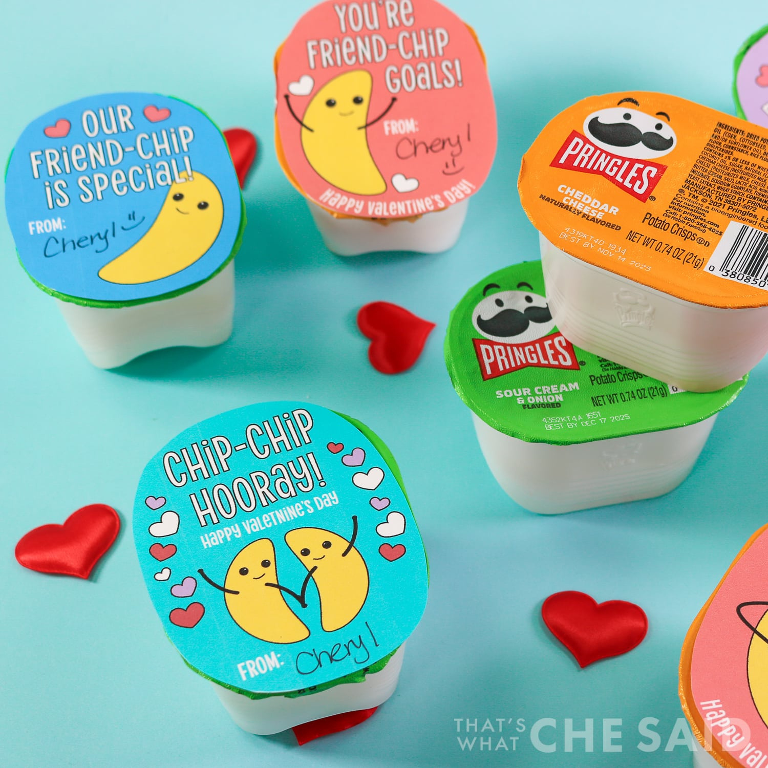 Pringle Class Valentines - Free Printable – That&amp;#039;S What {Che} Said regarding Pringles Valentines Free Printable