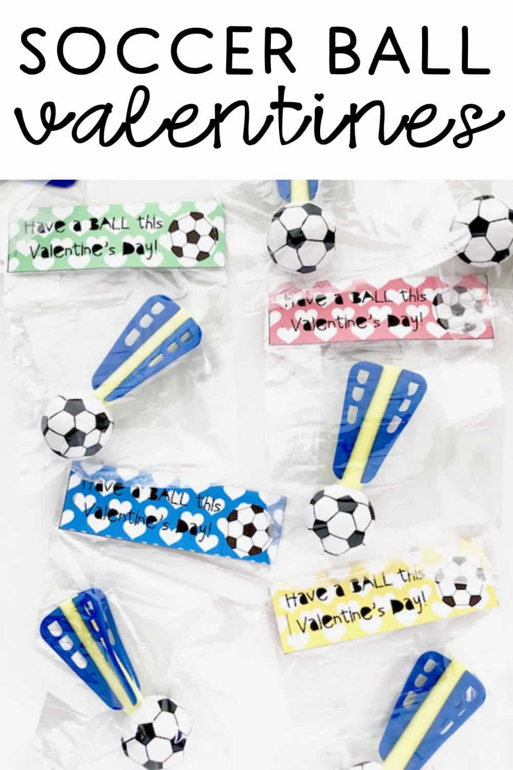Printable Soccer Valentines - I Can Teach My Child! throughout Soccer Valentines Cards Printable