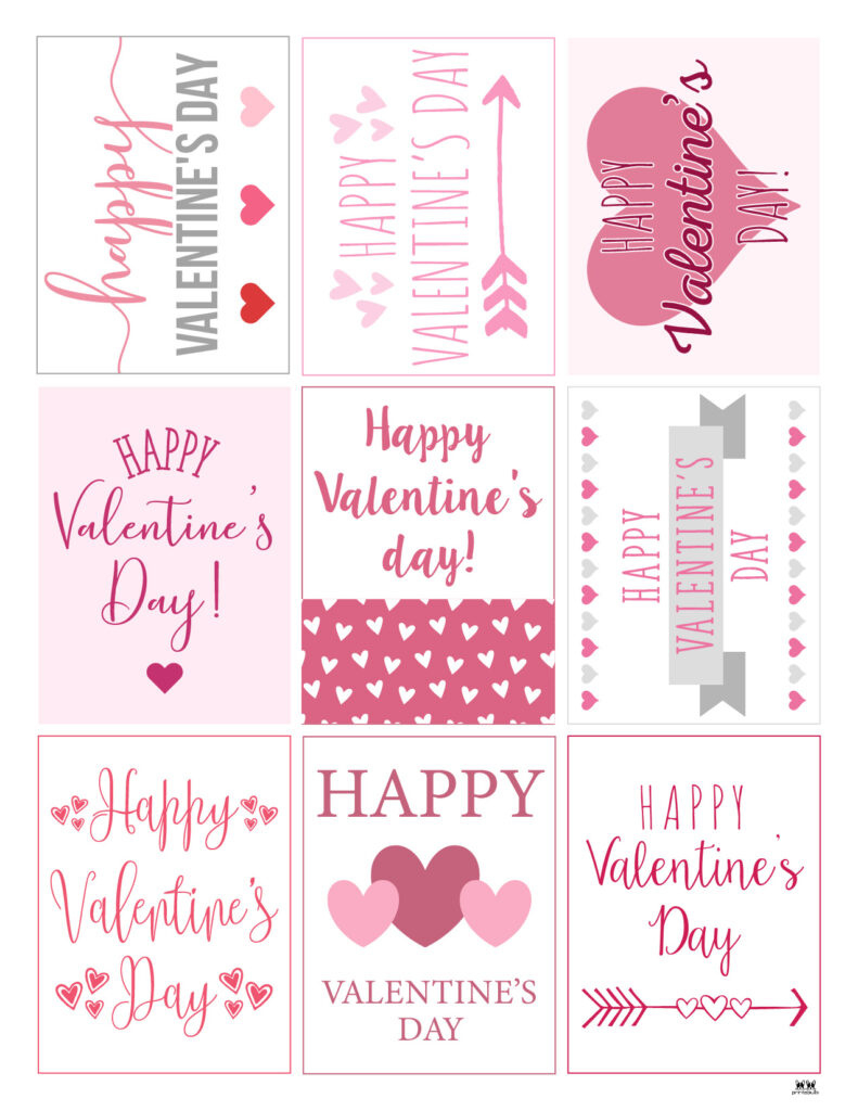 Printable Valentine&amp;#039;S Day Cards - 250+ Free Printables | Printabulls with Printable Valentine Day