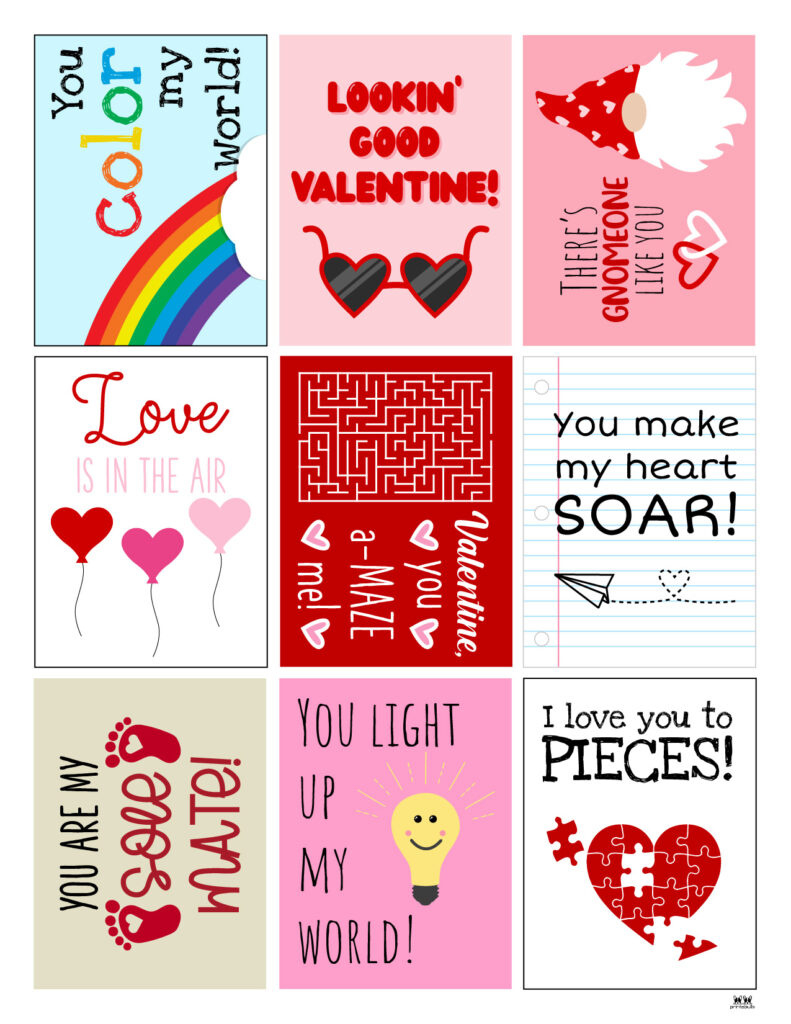 Printable Valentine'S Day Cards - 250+ Free Printables | Printabulls within Free Printable Valentines For Coworkers