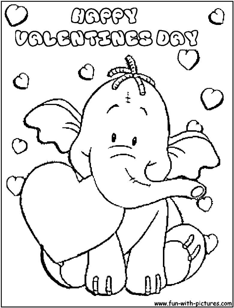 Printable Valentine'S Day Pictures Valentine Coloring Sheets Free for Free Printables For Valentine'S Day
