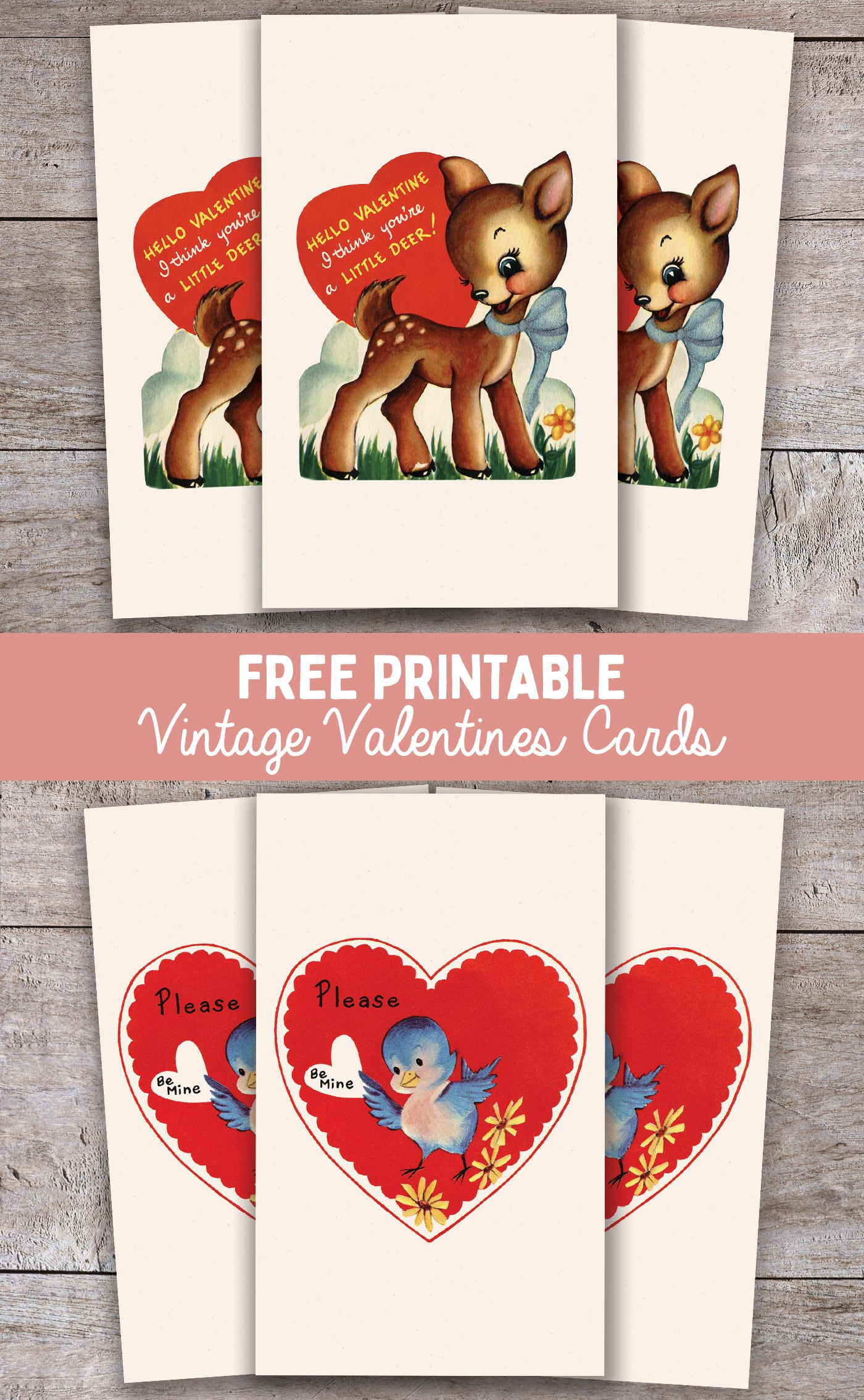 Printable Vintage Valentines Cards - Live Laugh Rowe pertaining to Printable Vintage Valentine Cards