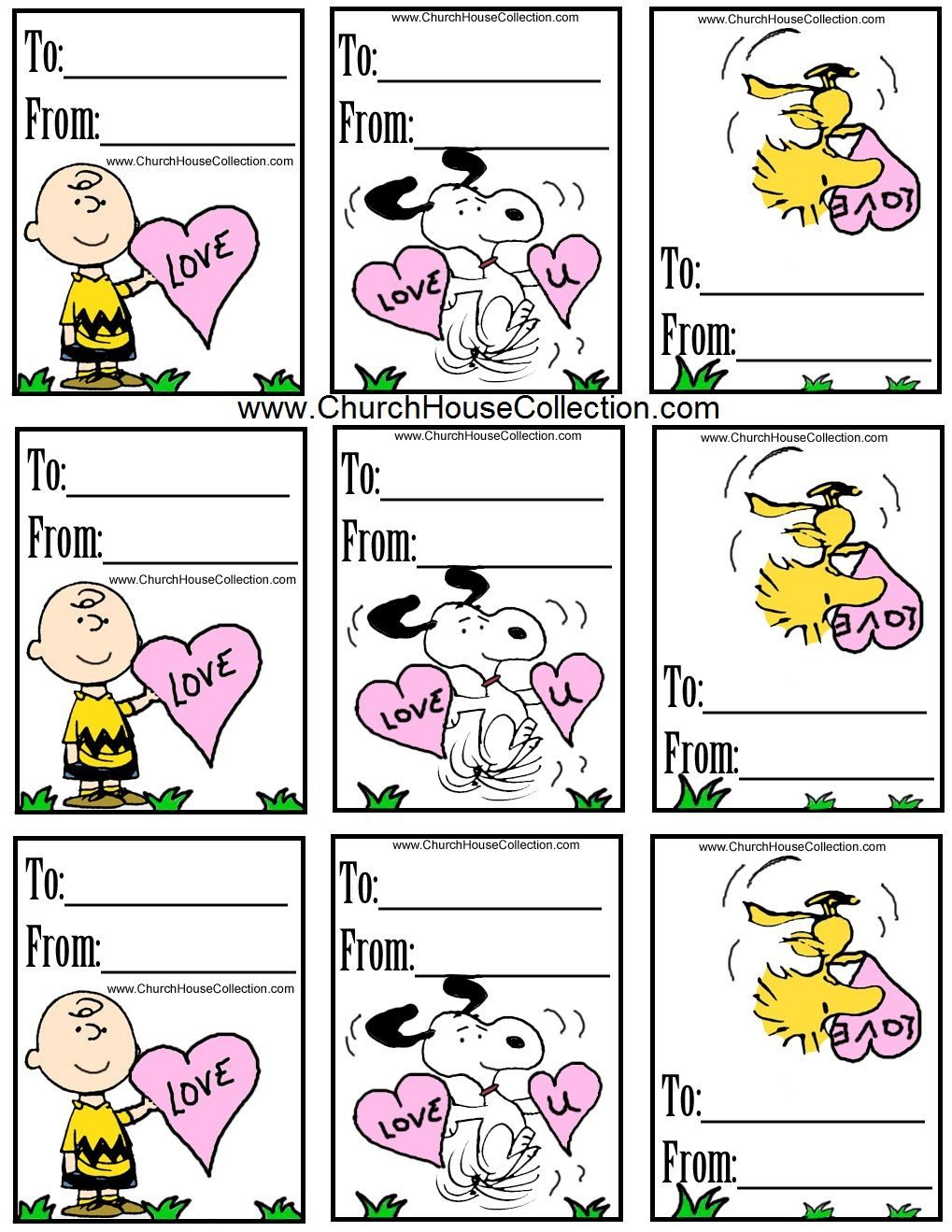 Snoopy Valentine&amp;#039;S Decor Snoopy And Charlie Brown Valentine Cards intended for Snoopy Valentine Cards Printable