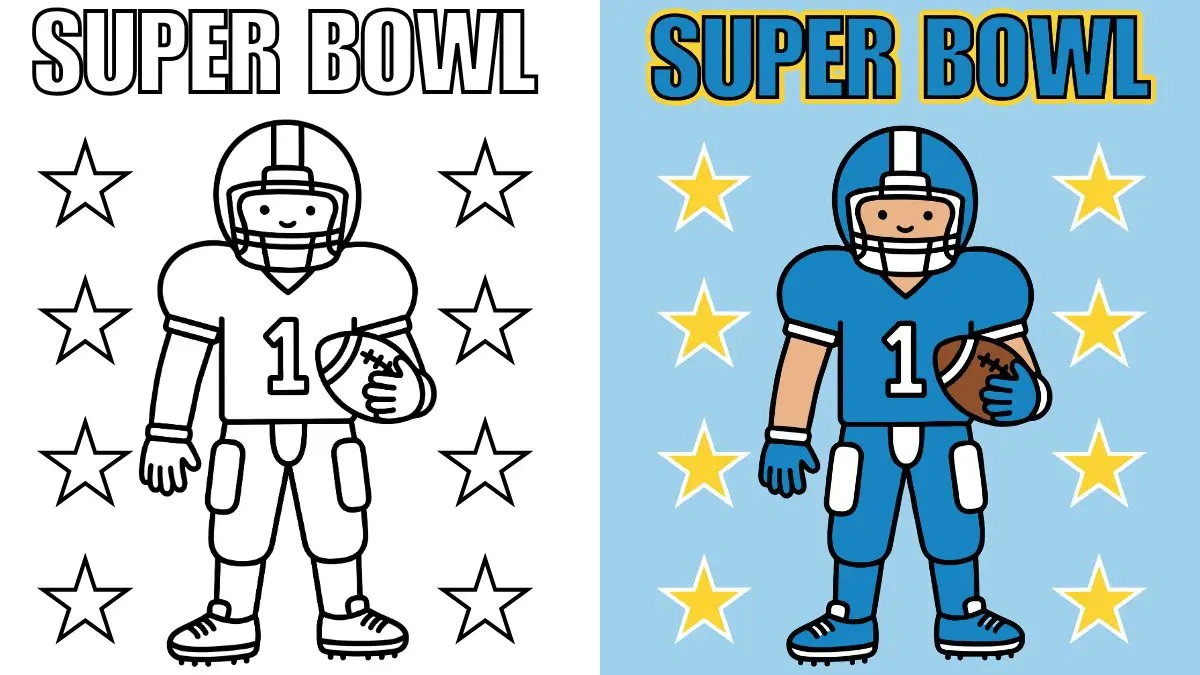 Super Bowl Nfl Coloring Pages (16 Free Printable Pdfs) throughout Free Printable Super Bowl Coloring Pages 2026