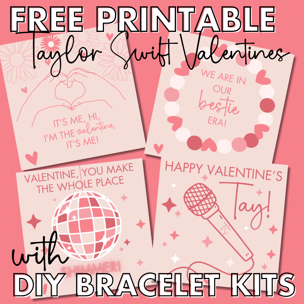 Taylor Swift Valentines – Free Printable – That'S What {Che} Said pertaining to Taylor Swift Valentines Cards Printable