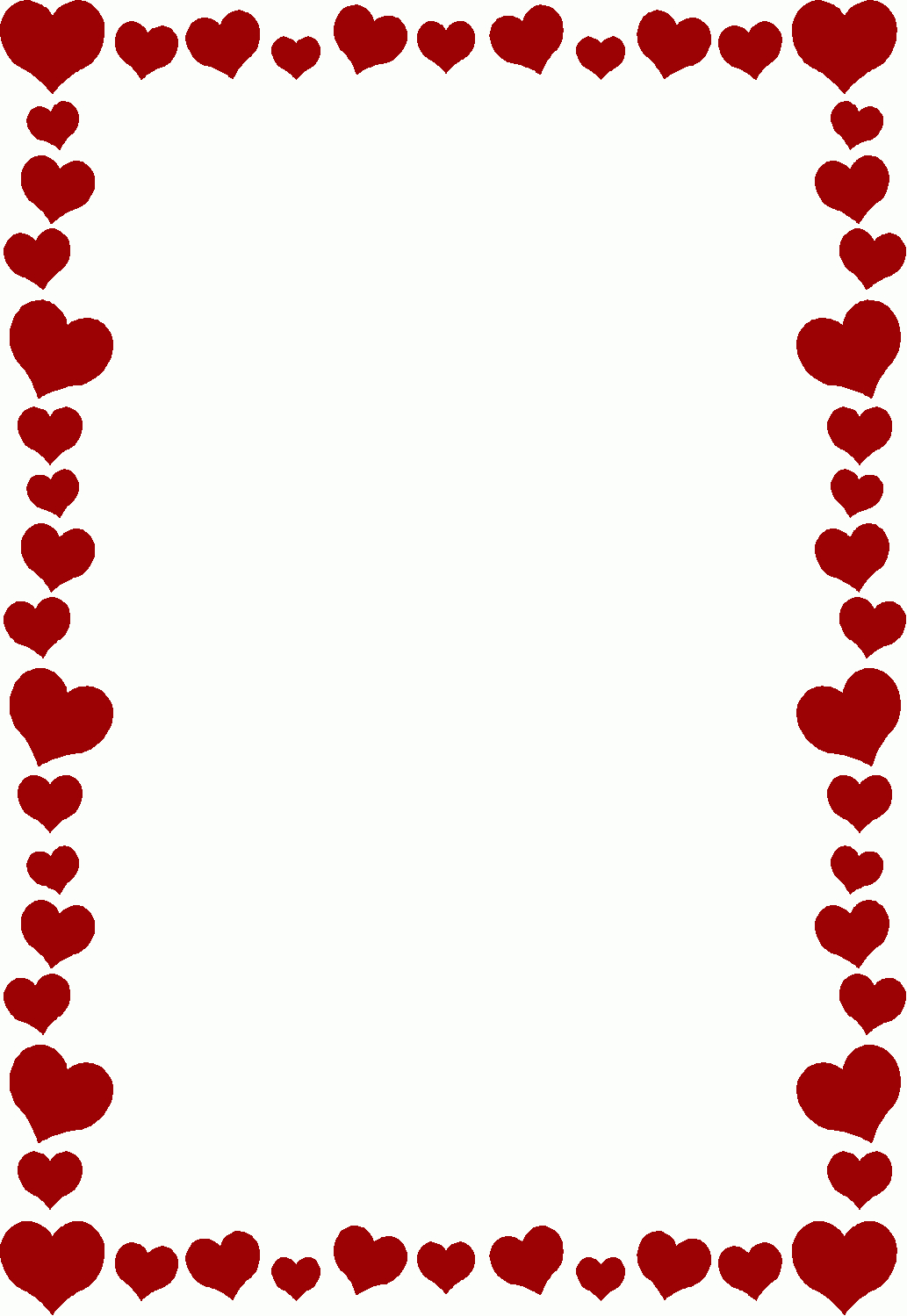 Valentine Border Crossword Clue Clipart Valentines Day Borders 10 in Printable Valentines Day Borders