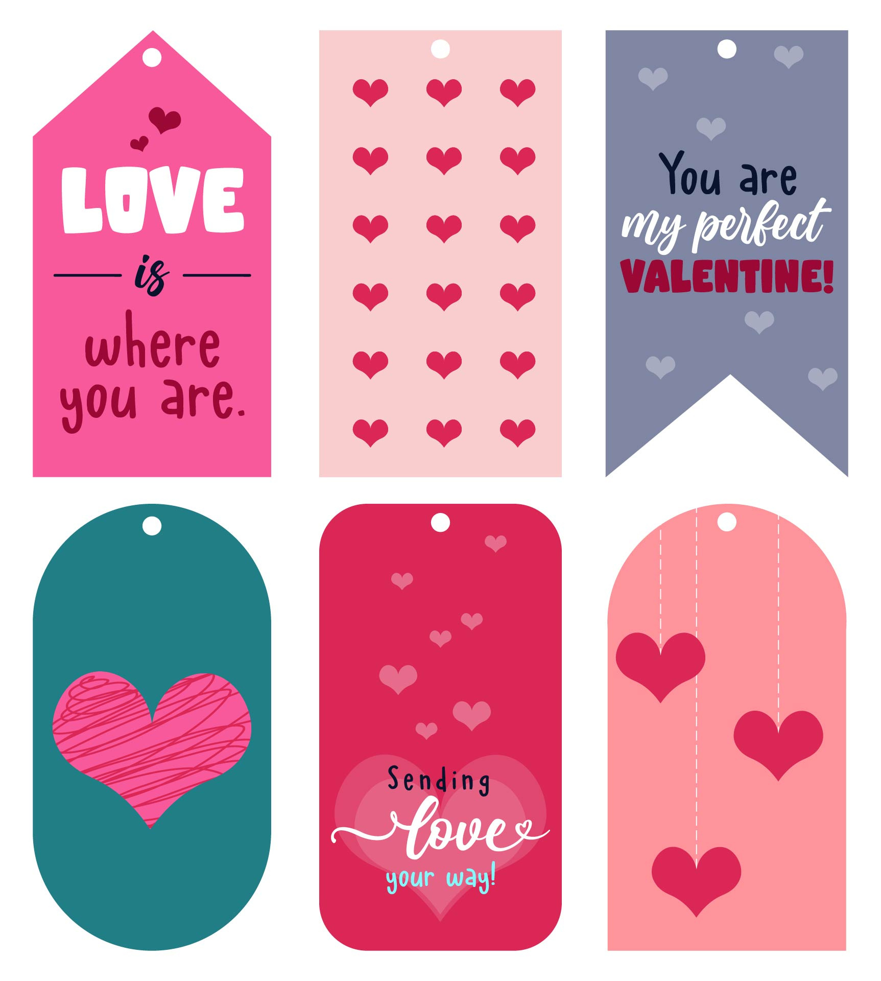 Valentine Printables Valentines Day Gift Tags. Gift Tags For for Free Printable Happy Valentine's Day Tags