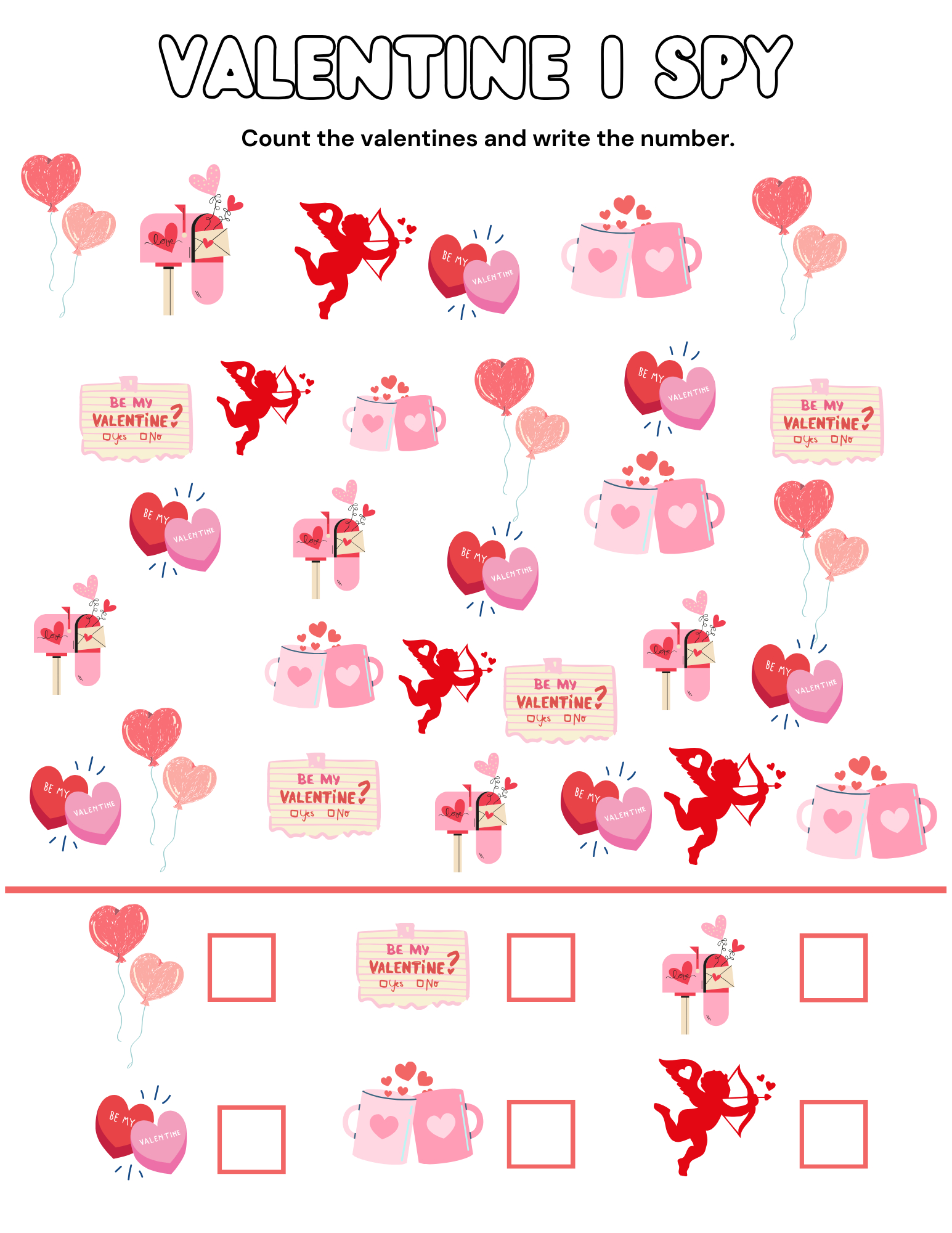 Valentine'S Day Activity Pack Free Printable For Kids — Tiaras for Preschool Valentine'S Day Printables