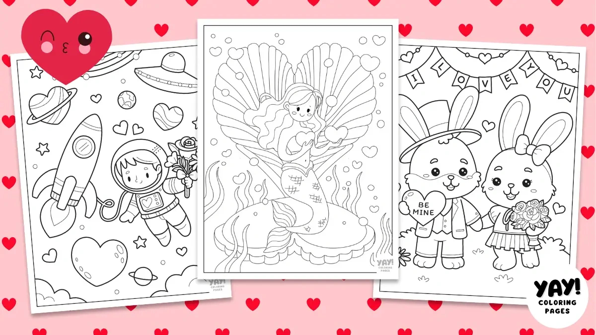 Valentine&amp;#039;S Day Coloring Pages (Free Printables) with regard to Free Printable Valentine Pictures To Color