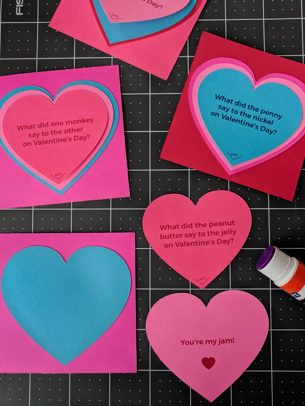 Valentine&amp;#039;S Day Jokes Printable Valentines For Kids Classroom regarding Diy Valentines Cards Printable