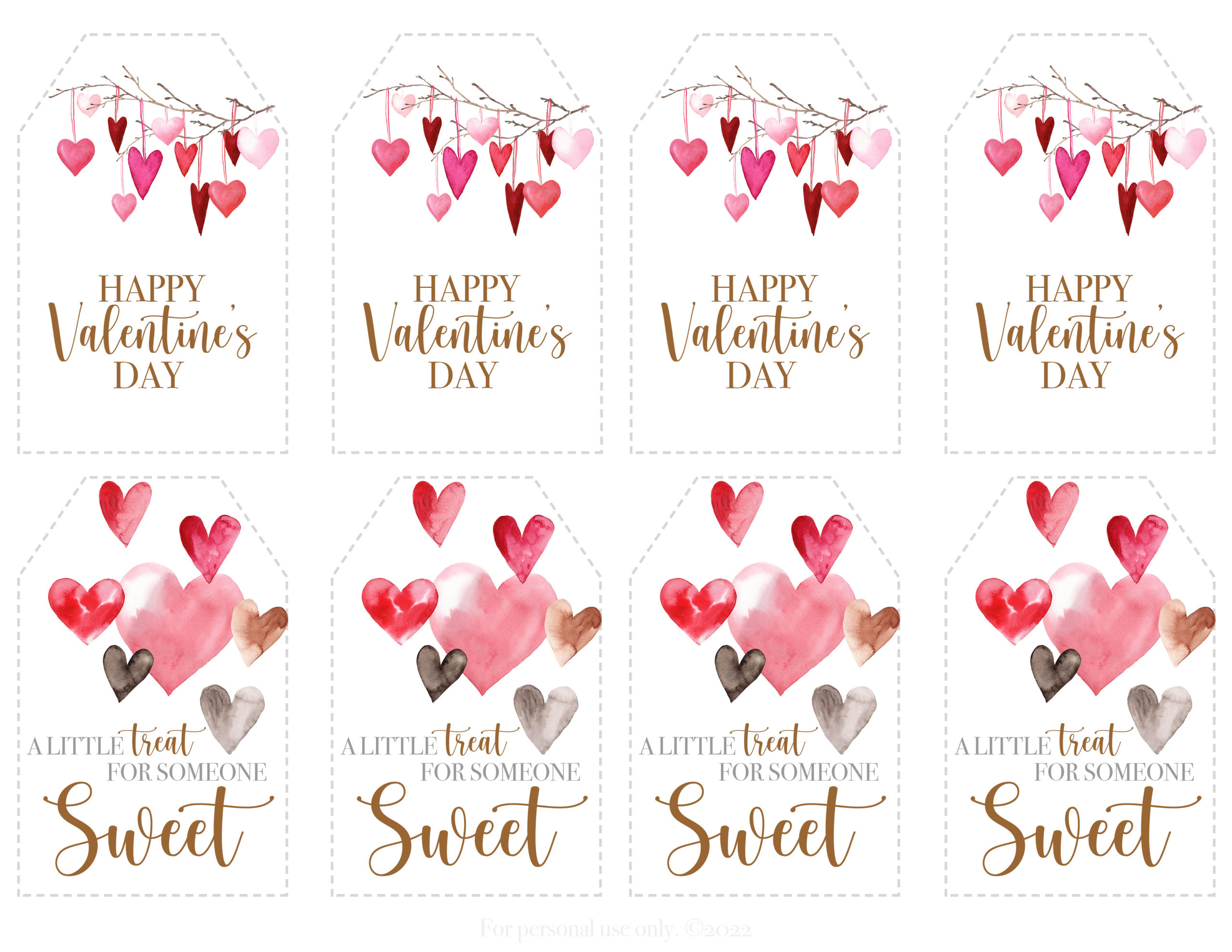 Valentine'S Day Printable Collection – Free Printables - Mother Thyme intended for Free Printable Happy Valentines Day Printable