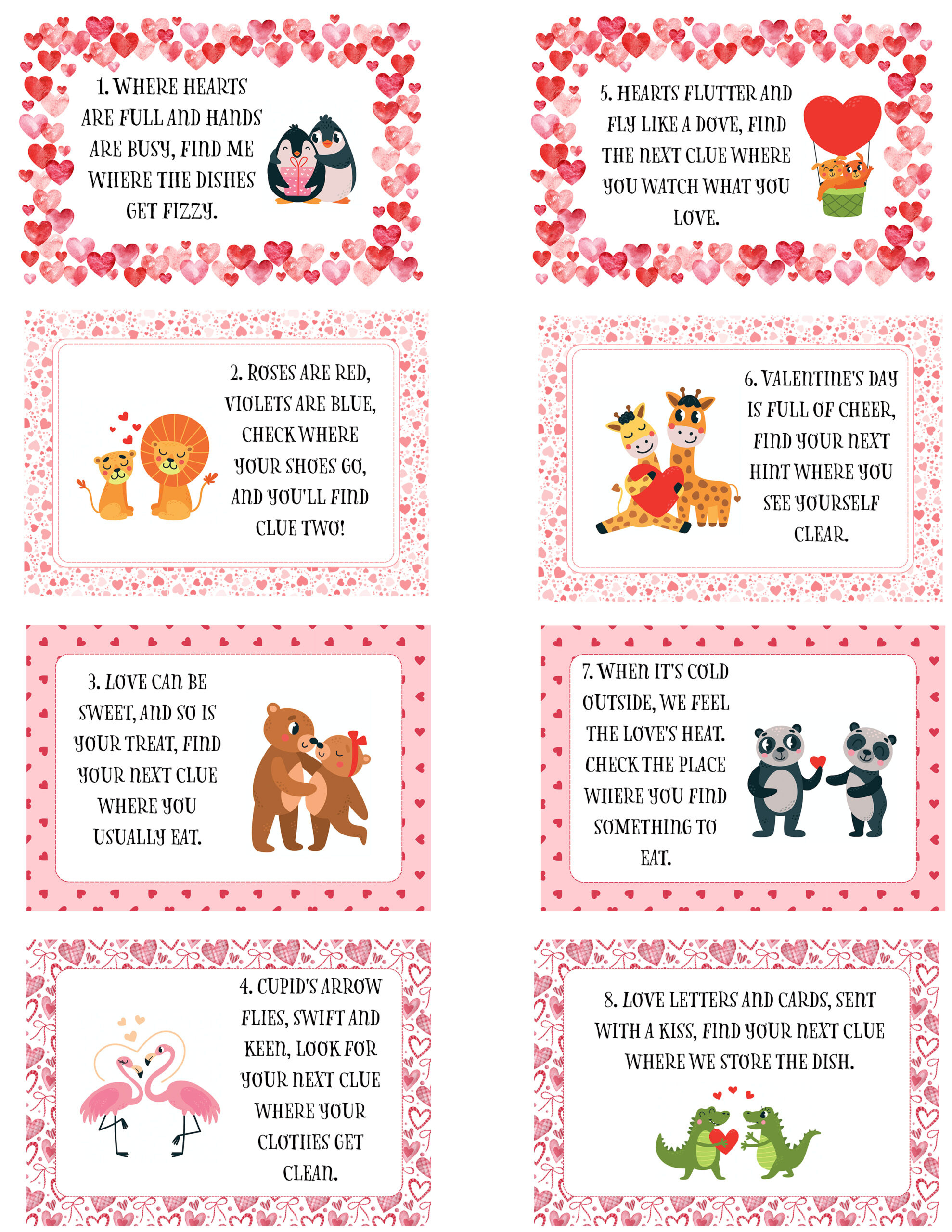 Valentine'S Day Scavenger Hunt (With Free Printable) - Happy with regard to Printable Valentine's Day Scavenger Hunt