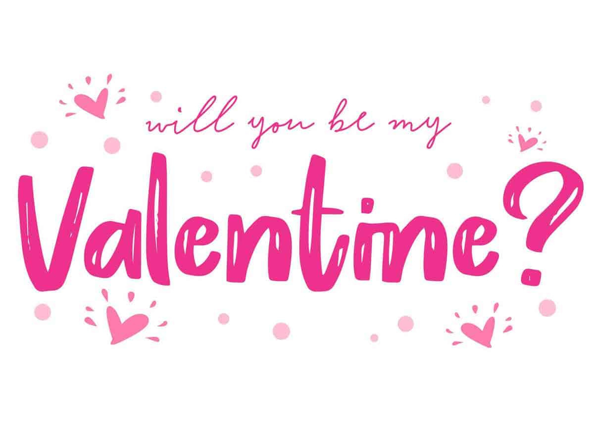 Will You Be My Valentine | Skip To My Lou within Printable Will You Be My Valentine