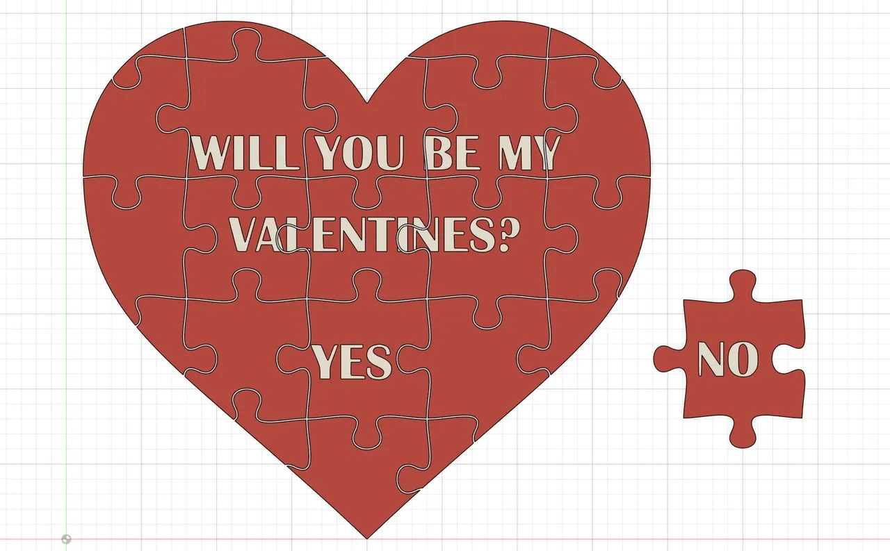 Will You Be My Valentine? Von Jglcustoms | Kostenloses Stl-Modell pertaining to Printable Will You Be My Valentine