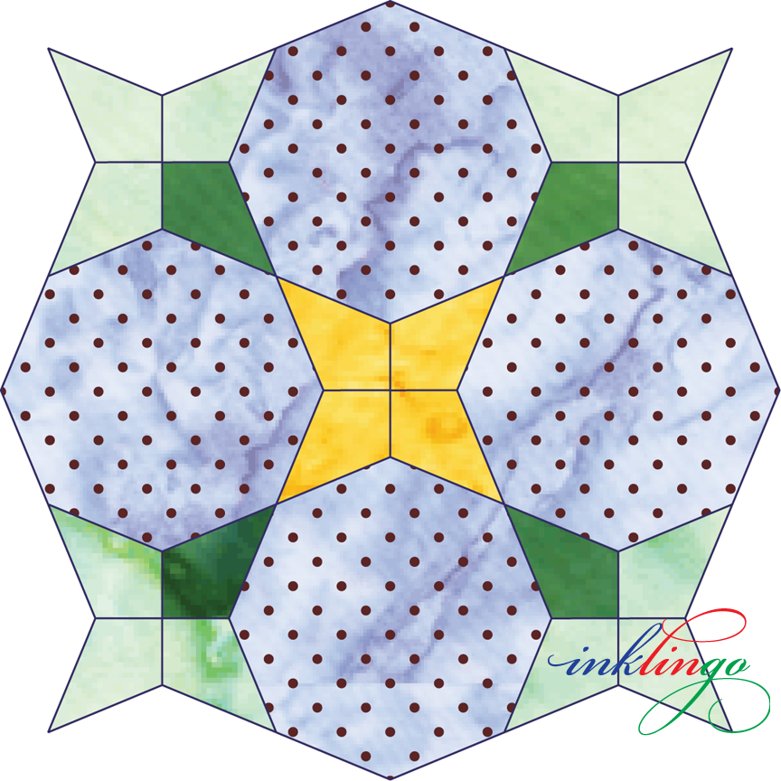 free periwinkle quilt template