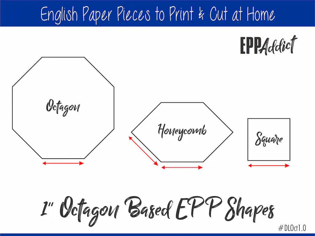 1 Printable Octagon And Honeycomb Print