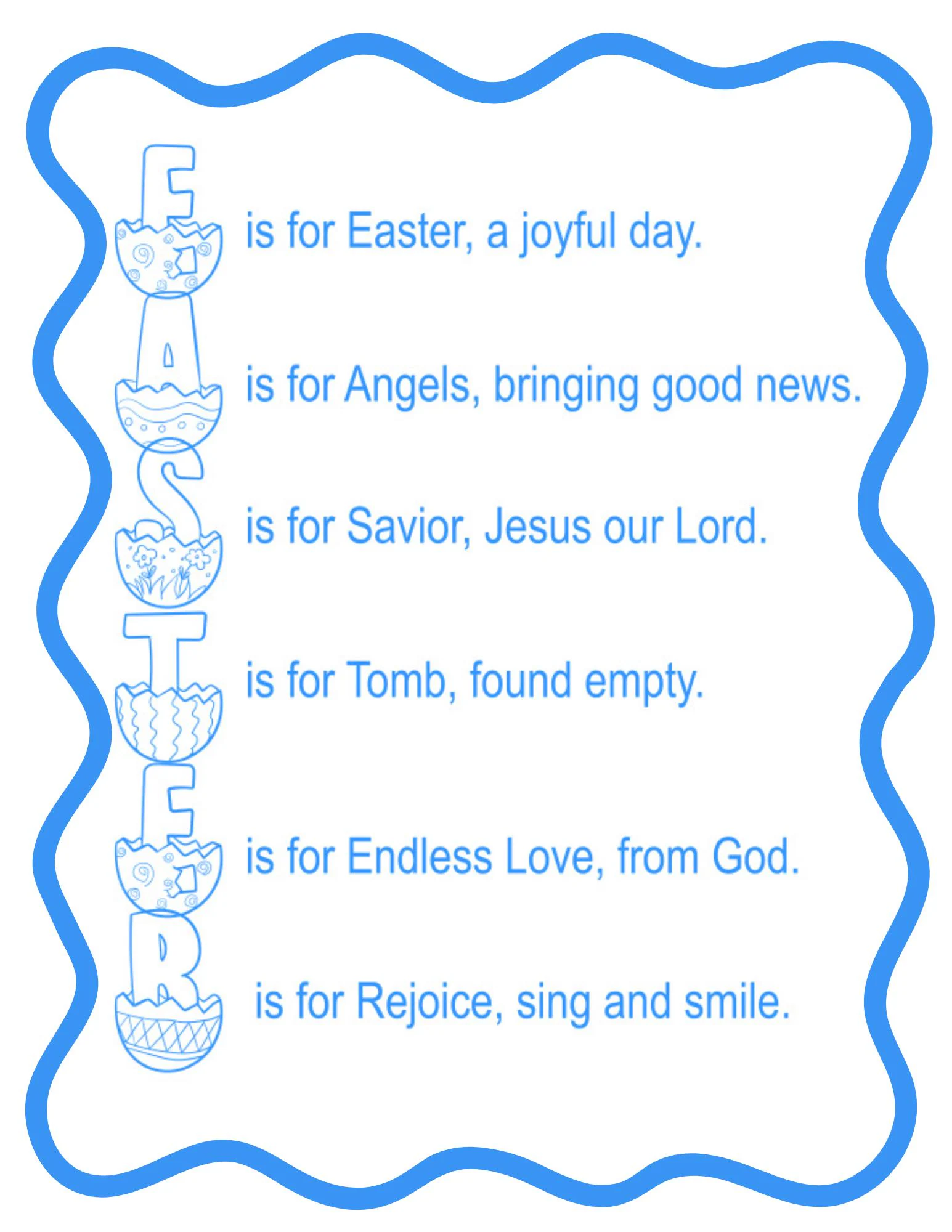 free printable easter speeches for church