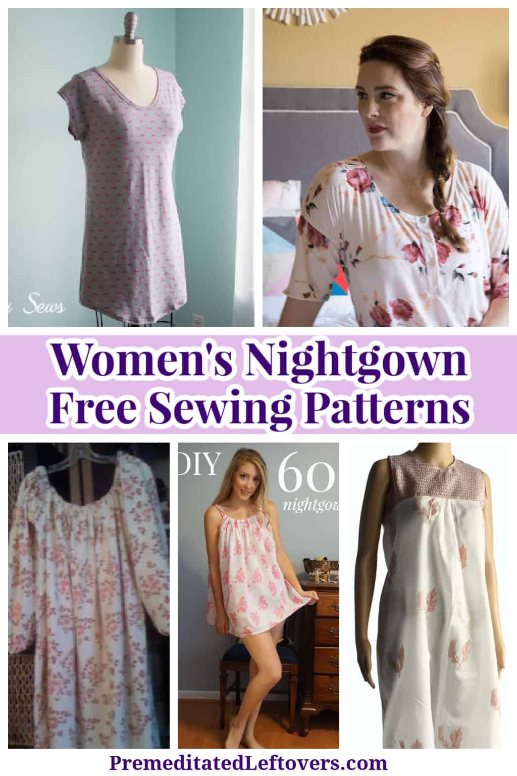 10 Free Womens Nightgown Patternss