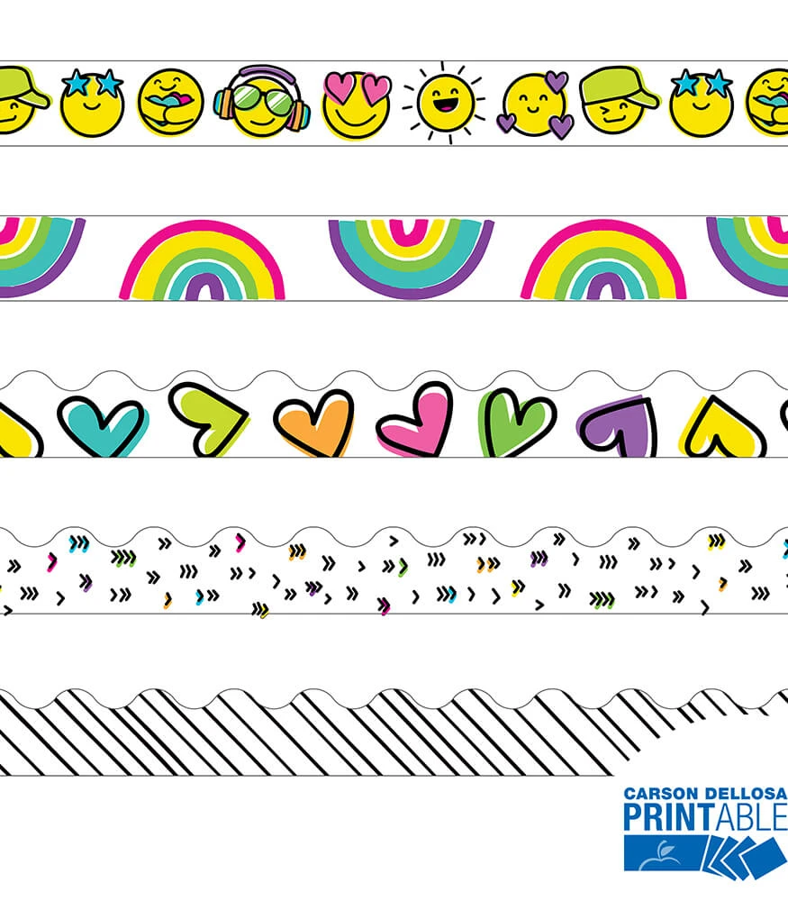 classroom borders free printable