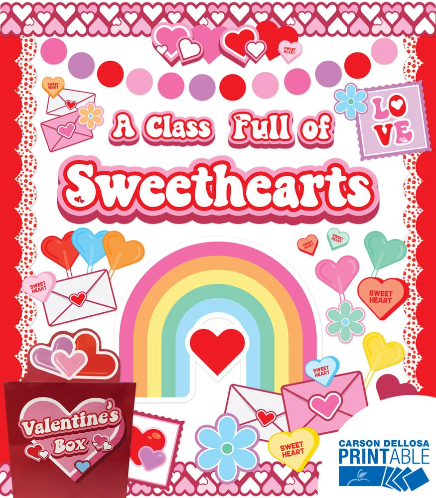 printable cut out printable valentines decorations