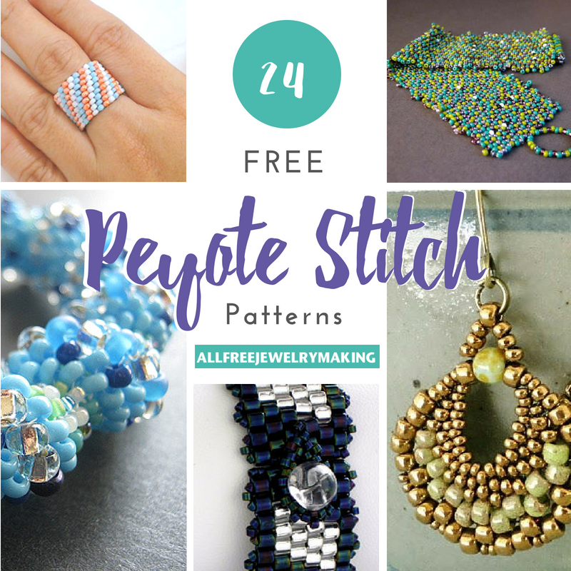 12 Free Peyote Stitch Patterns