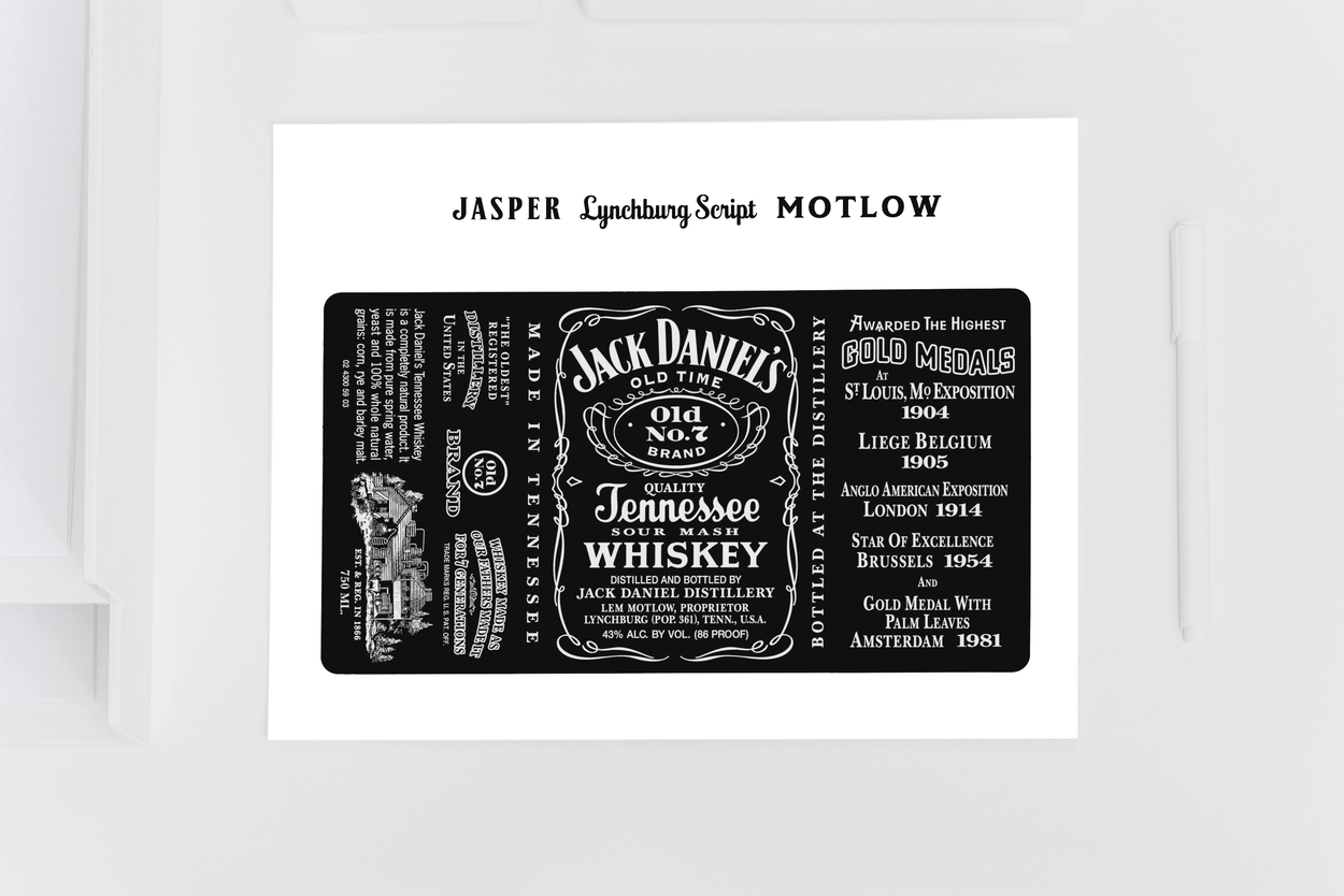 12 Jack Daniels