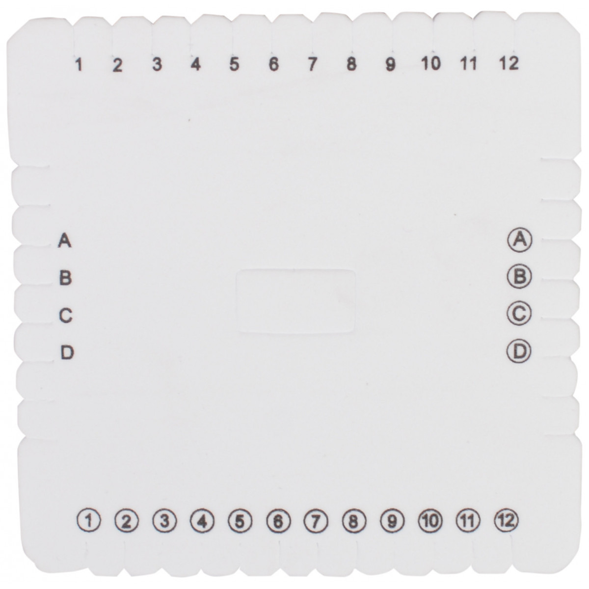 12694 Kumihimo Disk Square 10cm 8717738931989