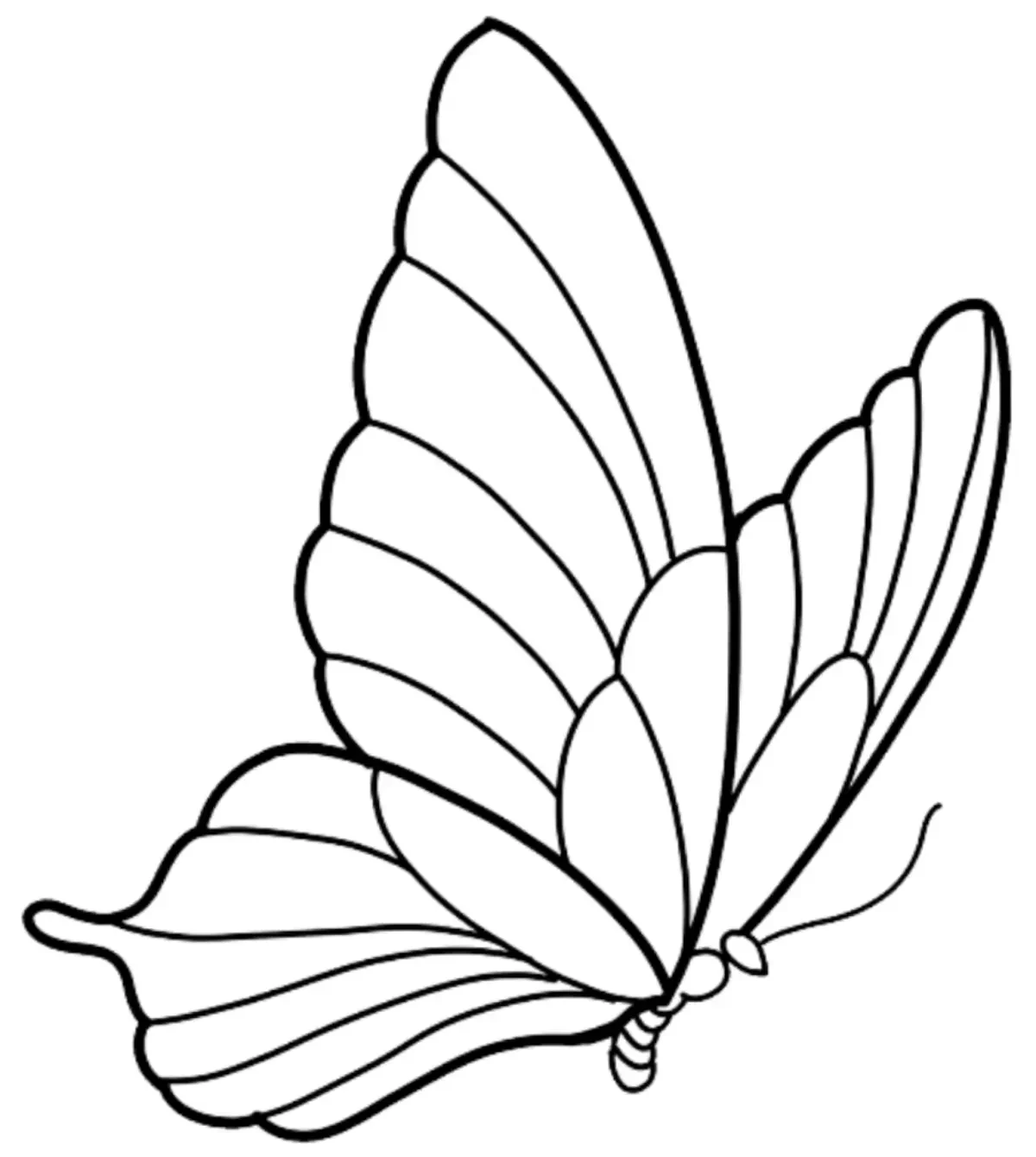16 Printable Butterfly Tattoo Stencil Designs