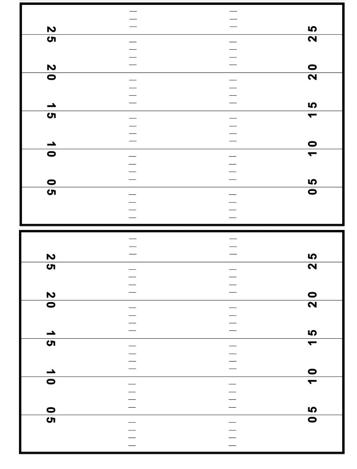 football formation templates free printable