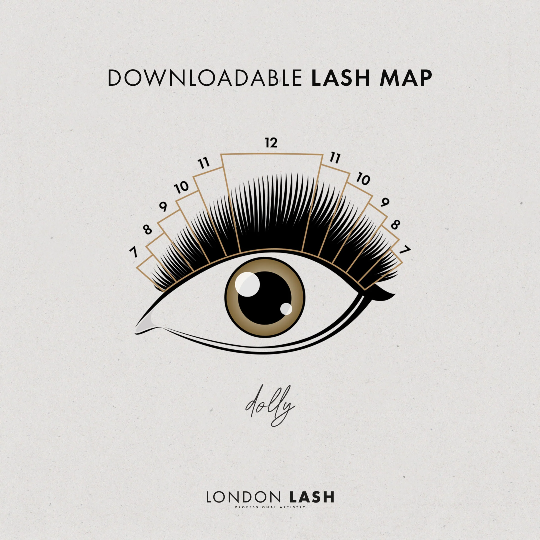 free printable eyelash extension pattern charts