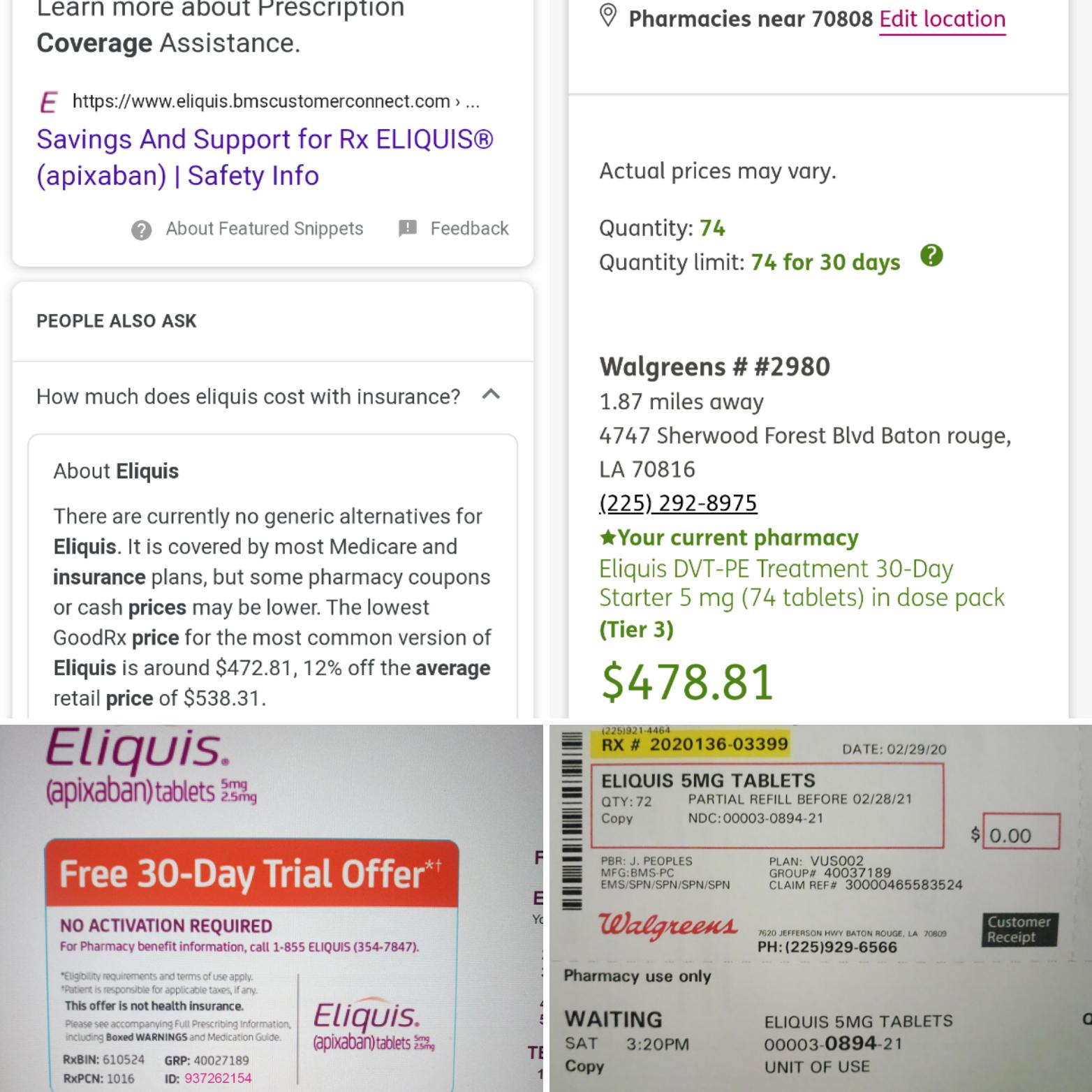 30 Day Supply Of Eliquis For Free
