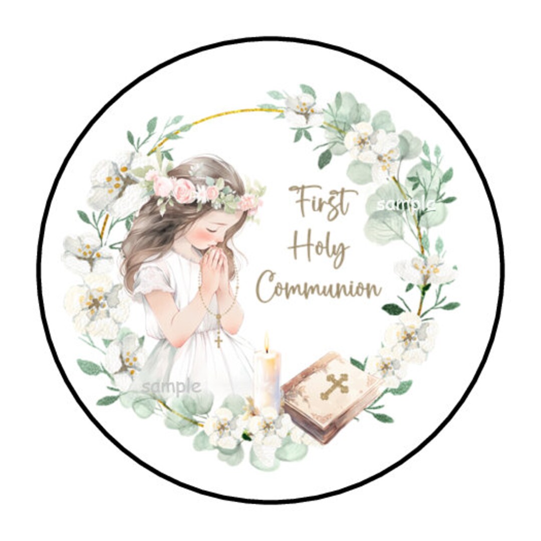 30 First Holy Communion Stickers