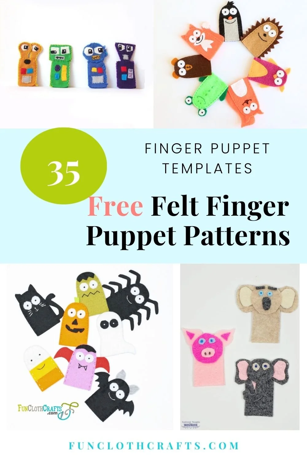 35 Free Finger Puppet Patterns