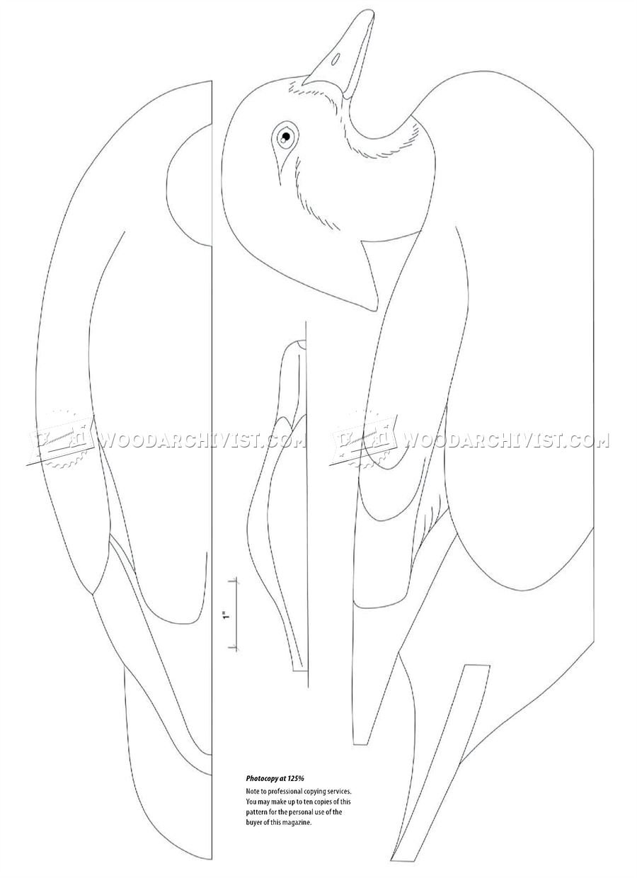 free printable duck carving patterns
