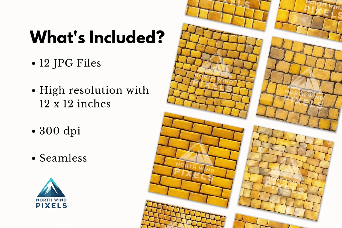 42203947 12 Yellow Brick Road Patterns