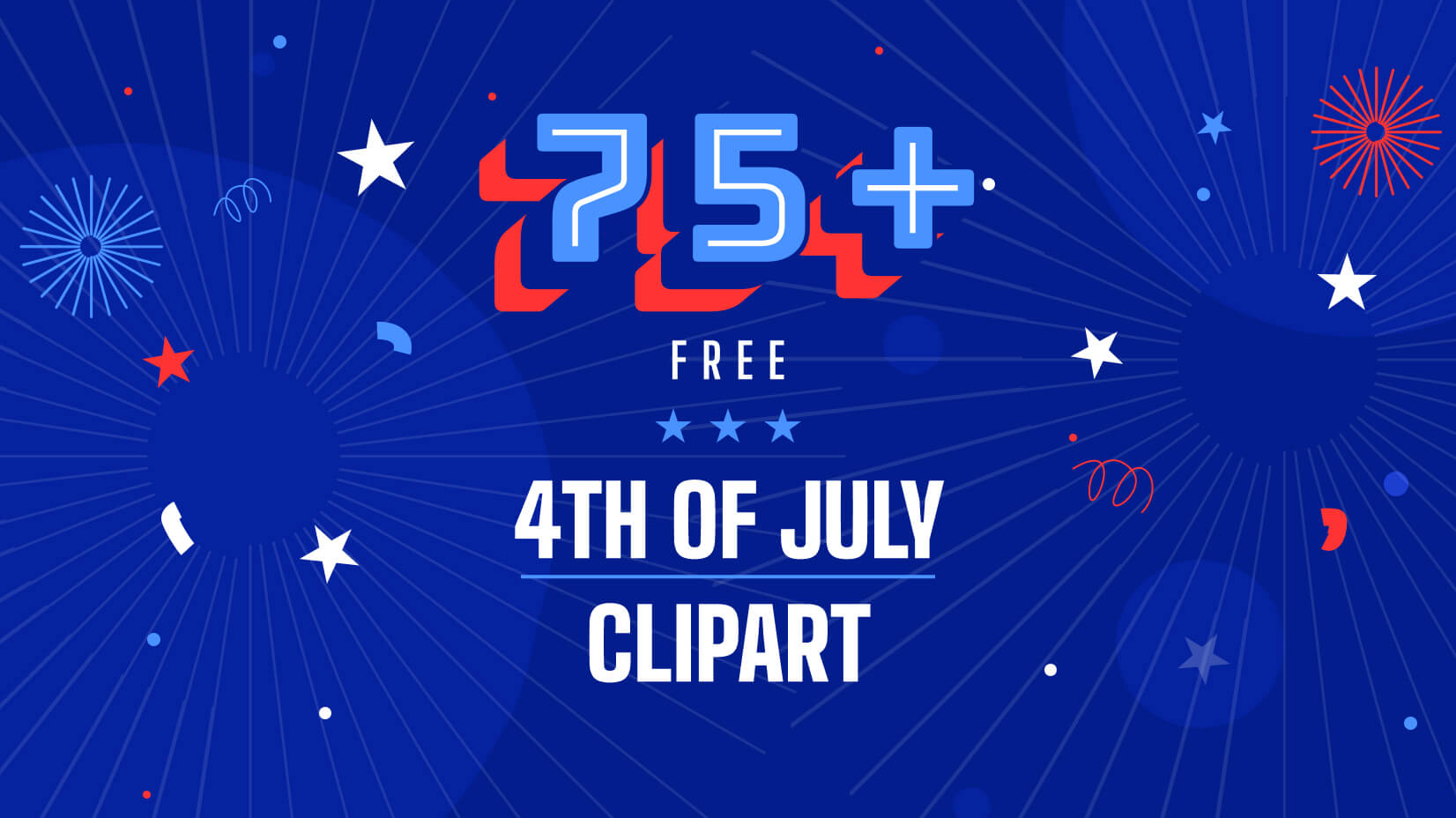 free printable clip art for 4th of july