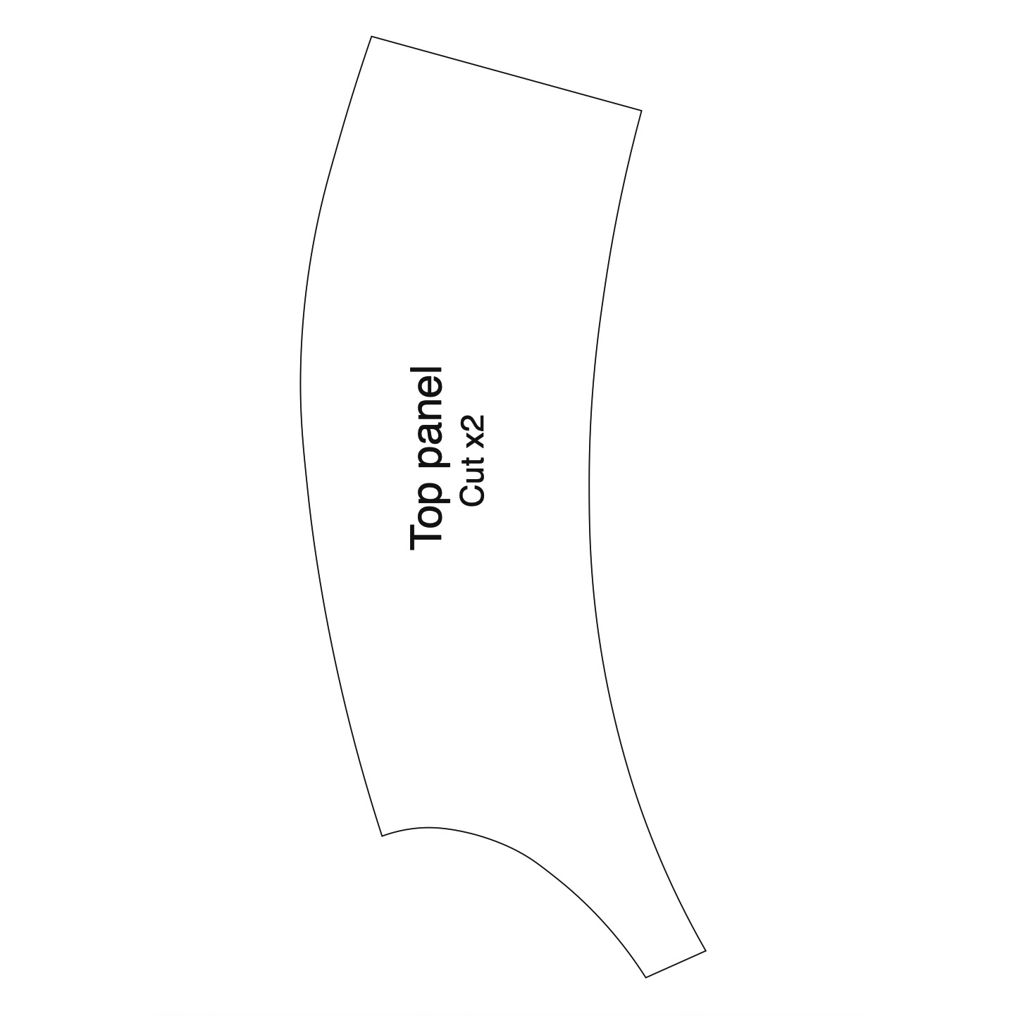 5 Panel Hat Sewing Template