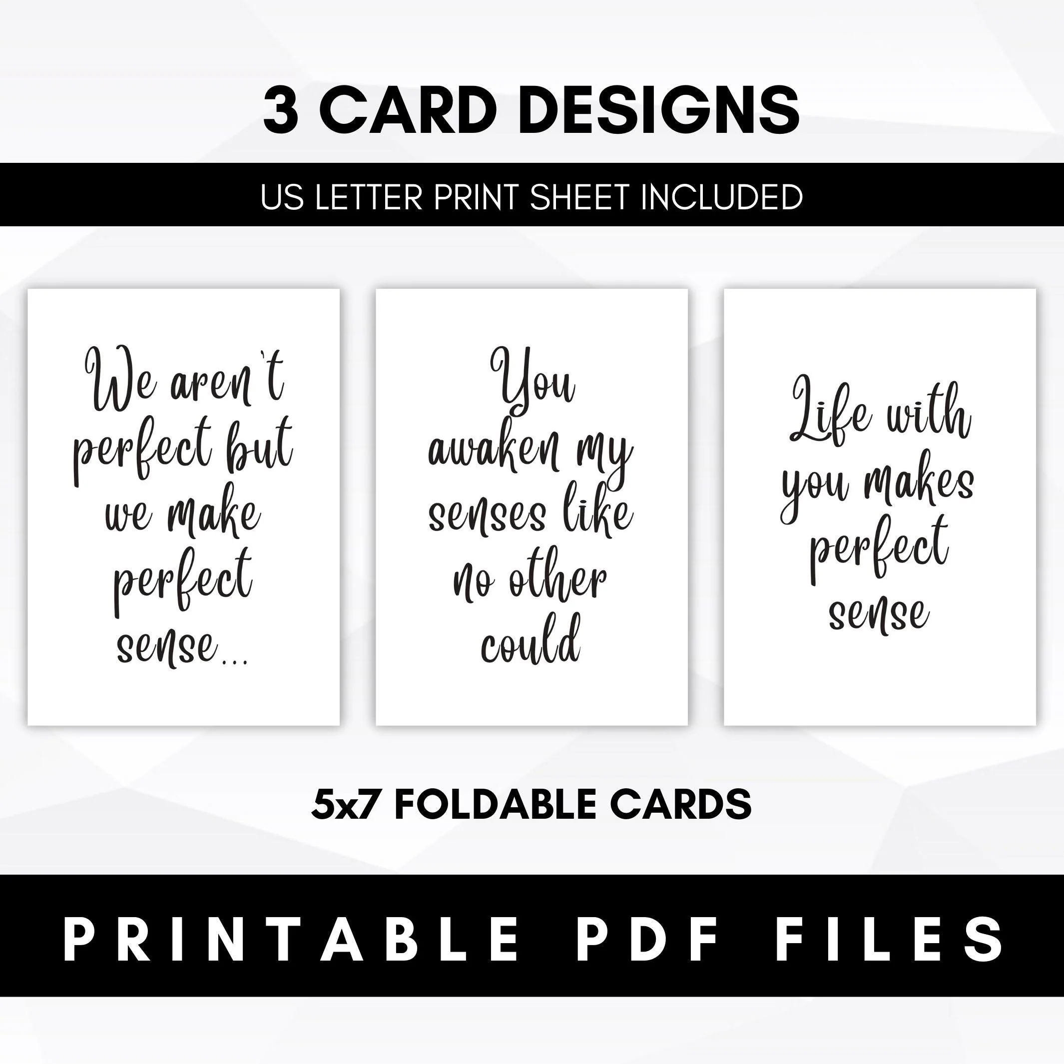 5 Senses Bundle 5 Senses Cards 5 Senses Gift Tags Print Use