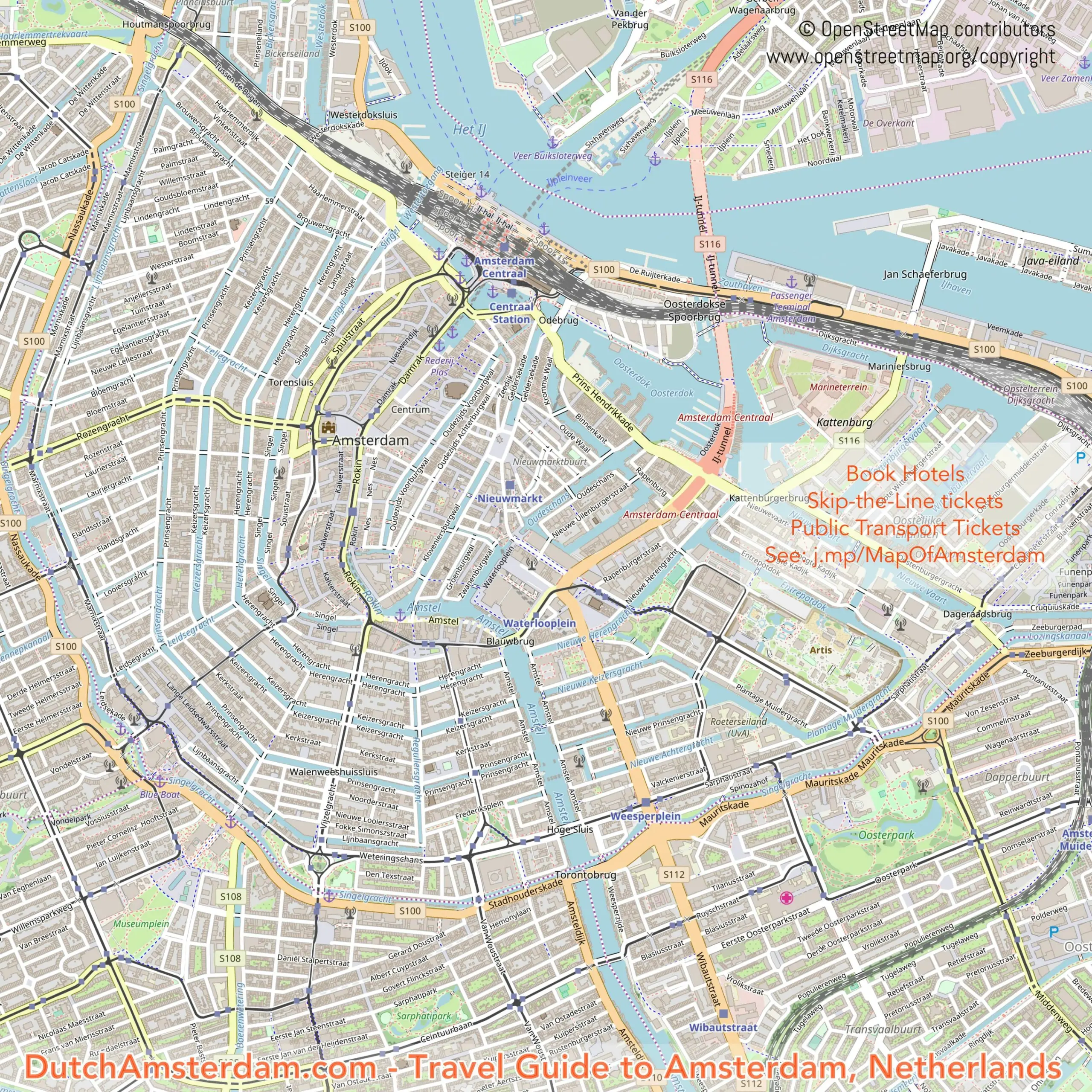 514 Map Of Amsterdam