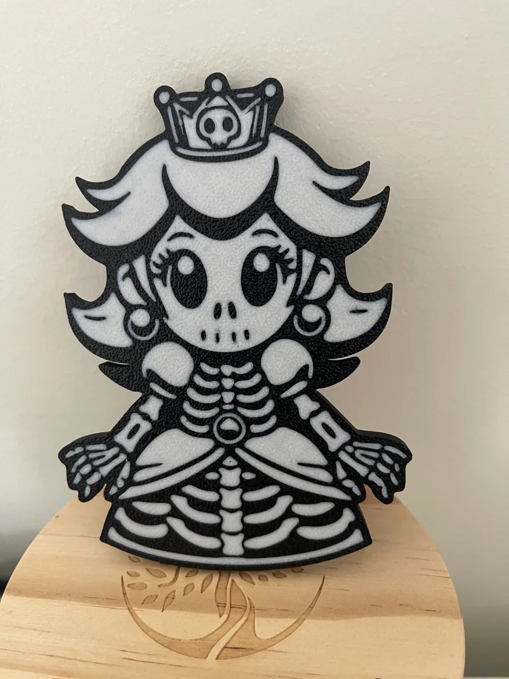 731481 Princess Peach Skeleton Halloween Decor Mario S