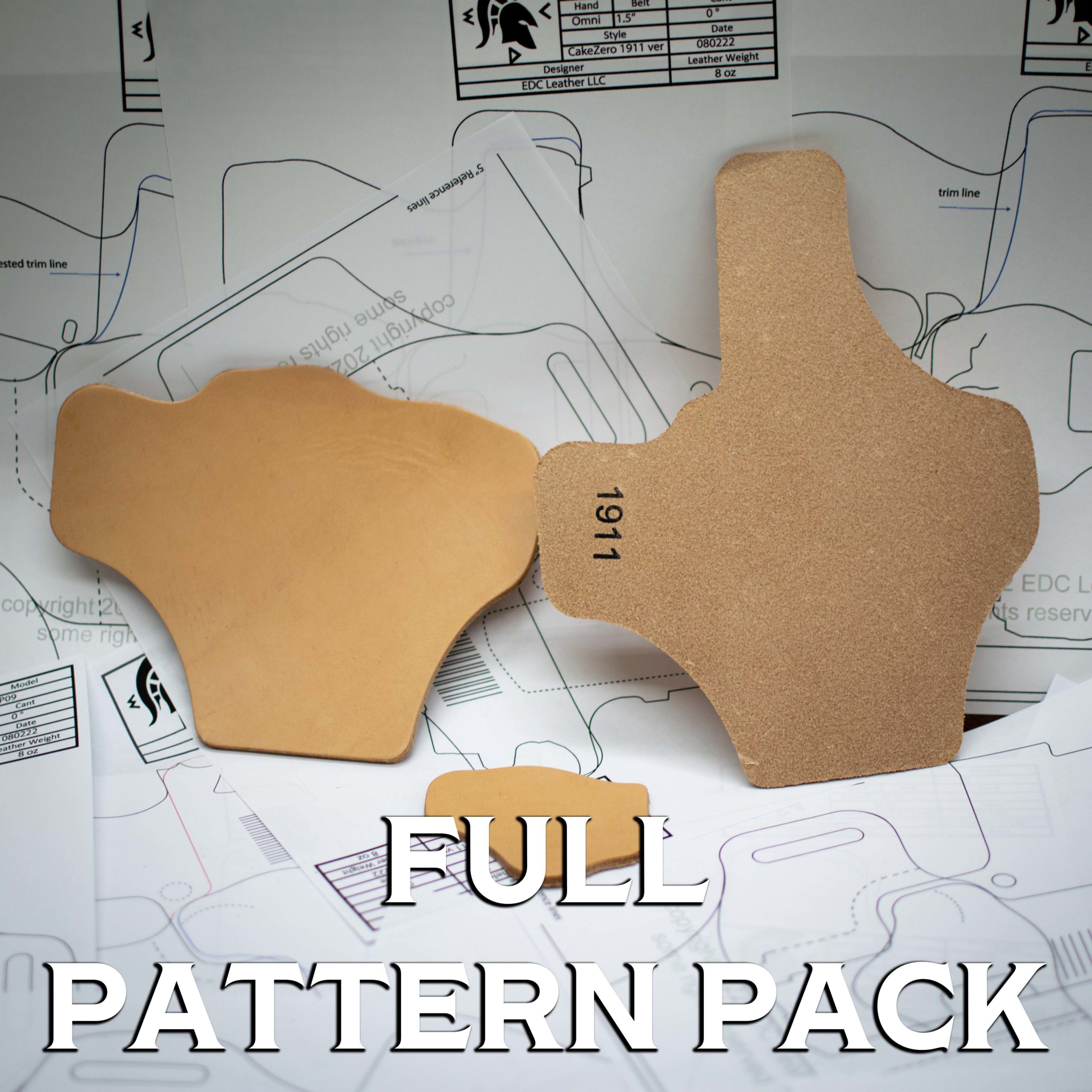 752 Cakezero Rev B Holster Pattern Pack 16 Patterns 752 Cakezero Rev B Holster Pattern Pack 16 Patterns