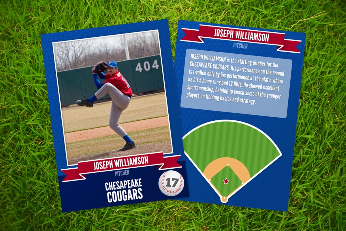 8743 Ace Baseball Card Template 8743 Ace Baseball Card Template