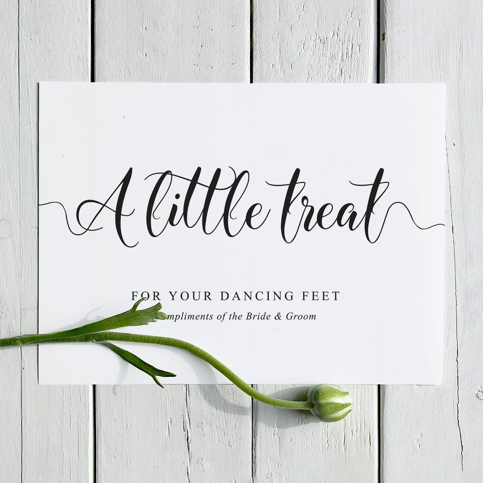 A Little Treat For Your Dancing Feet Sign Digital Download