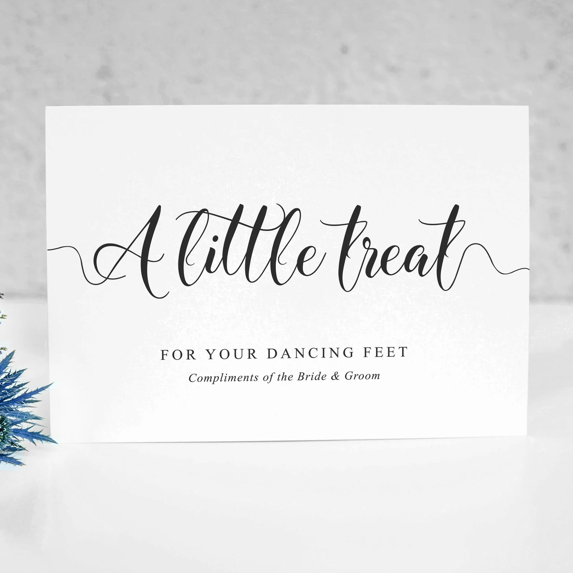 A Little Treat For Your Dancing Feet Sign Digital Download