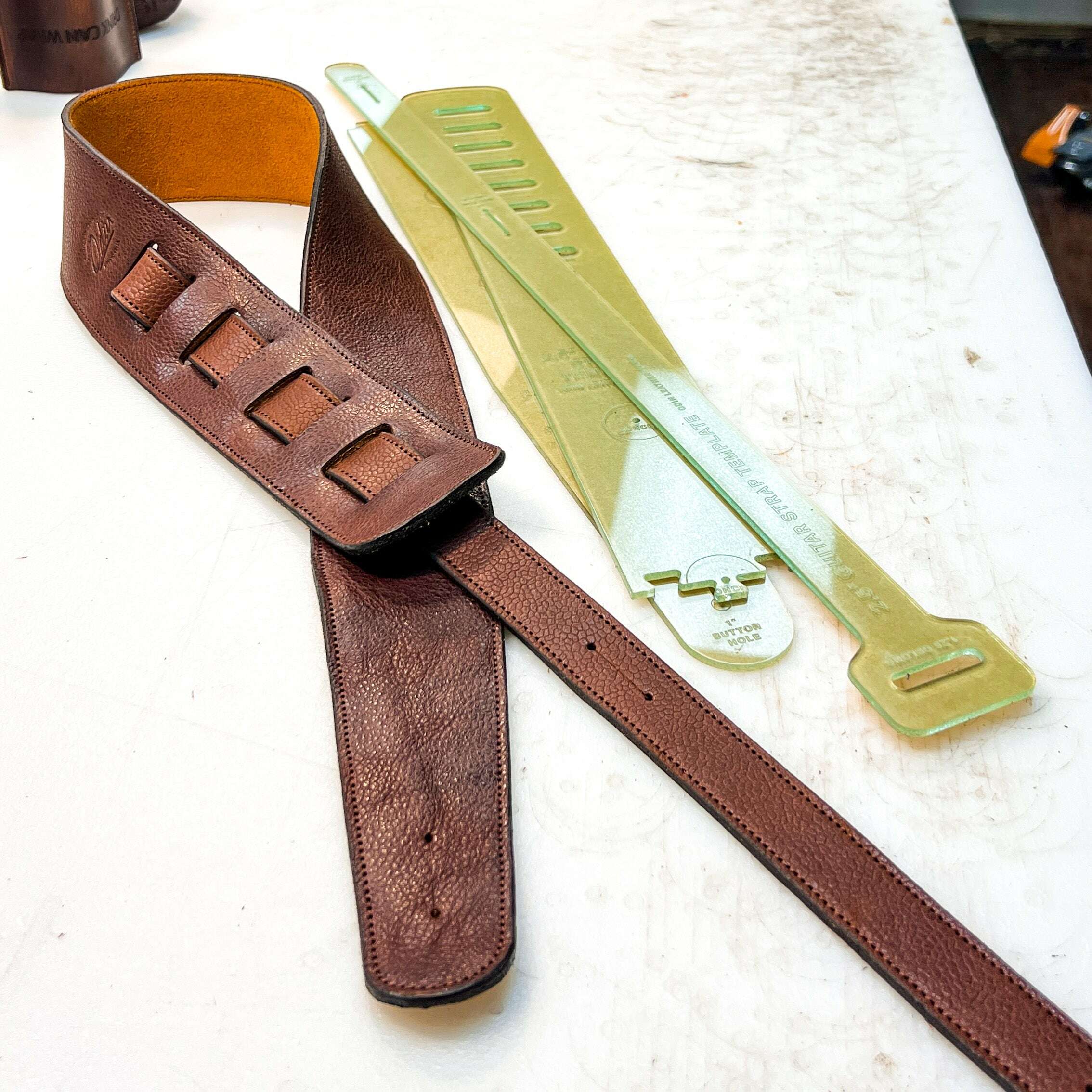 Acrylic Template Guitar Strap 2 5 Width