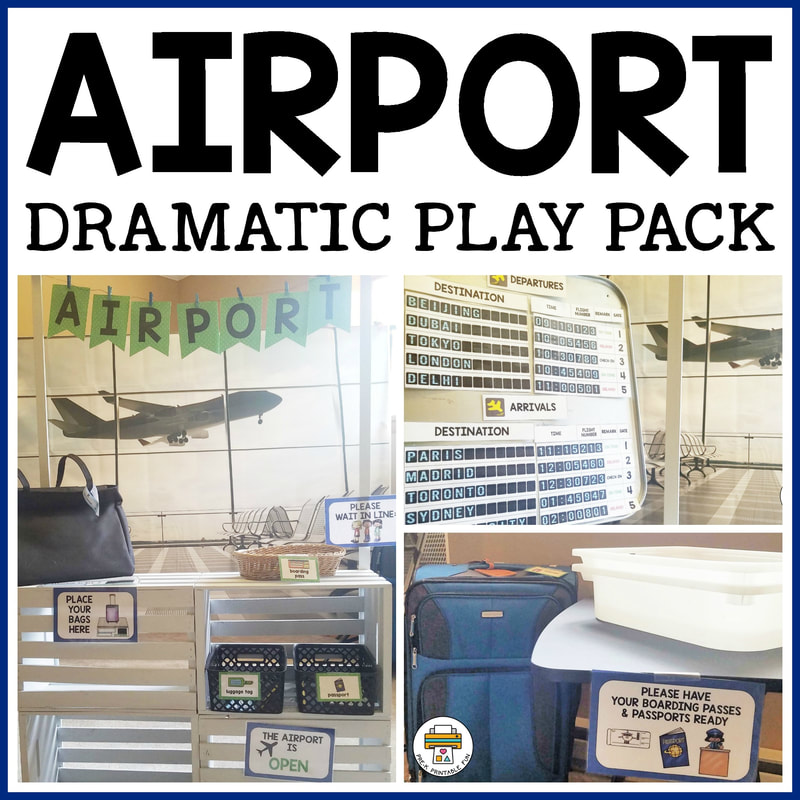 Airport Dramatic Play Pack