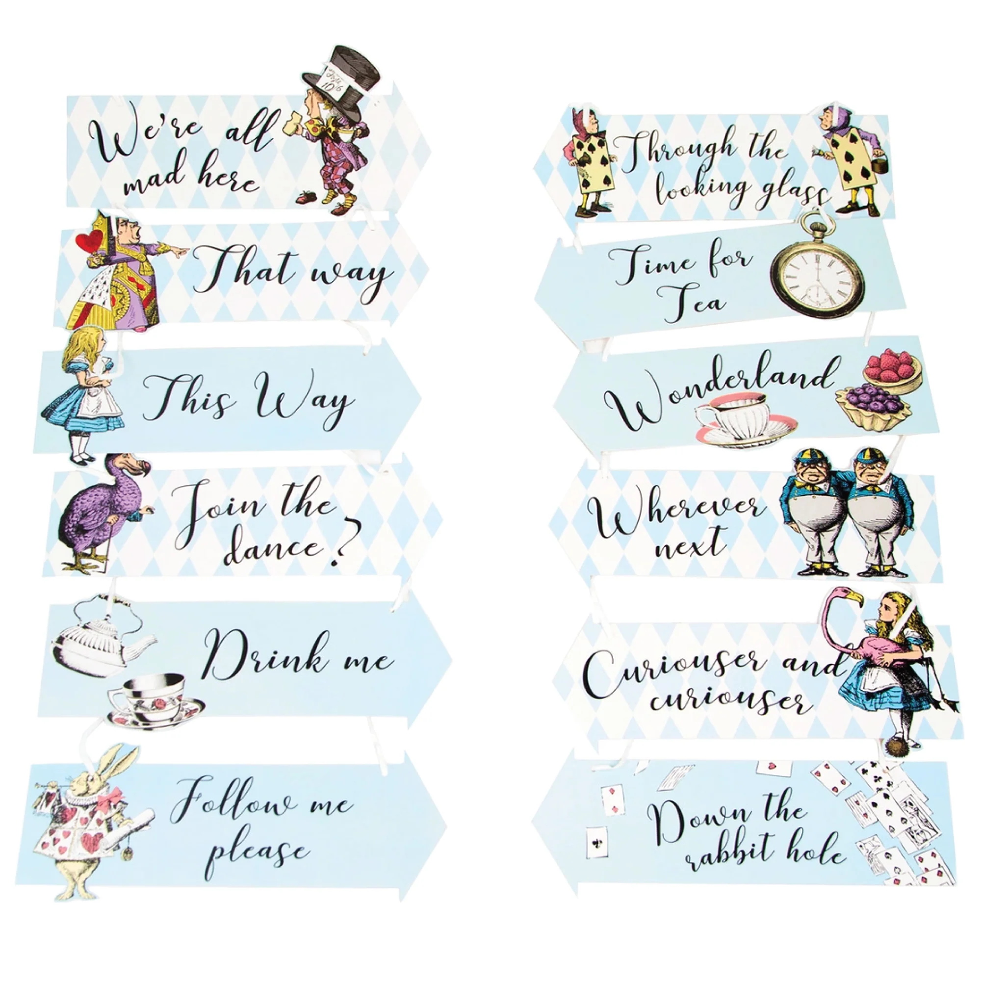 alice in wonderland free printable signs alice in wonderland free printable signs